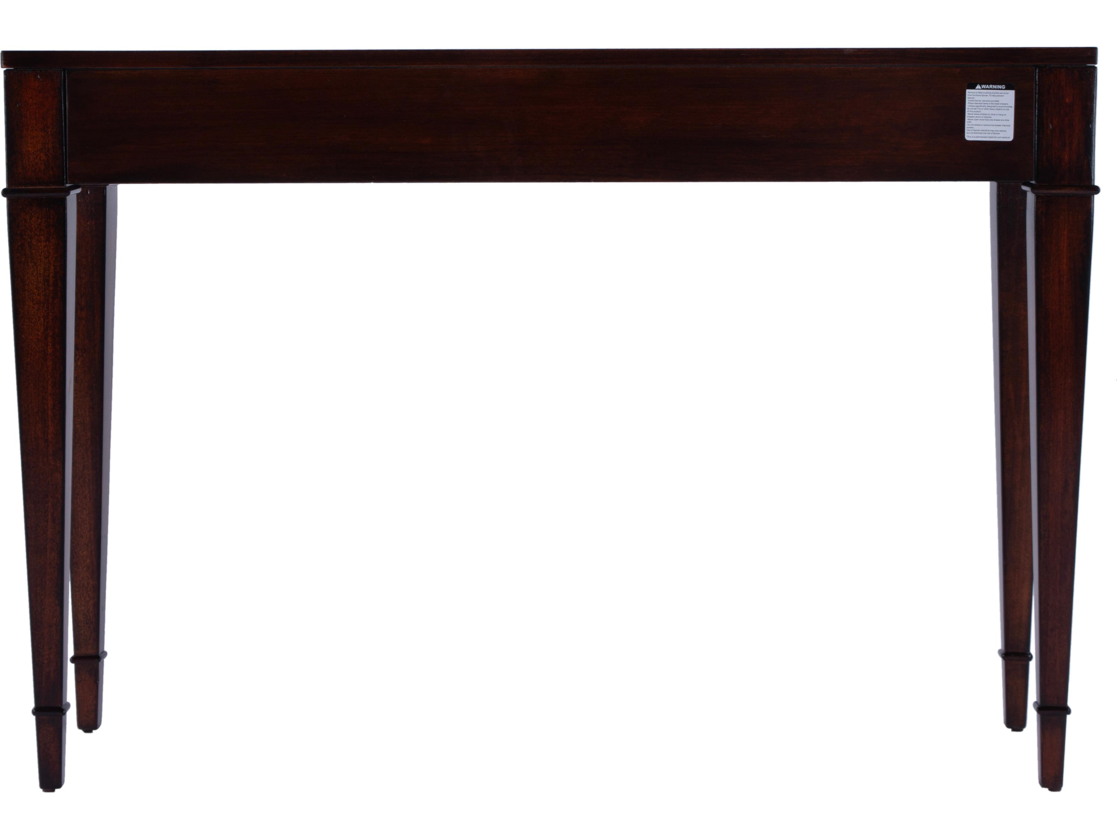 Butler Kai Rectangular Wood Cherry Console Table