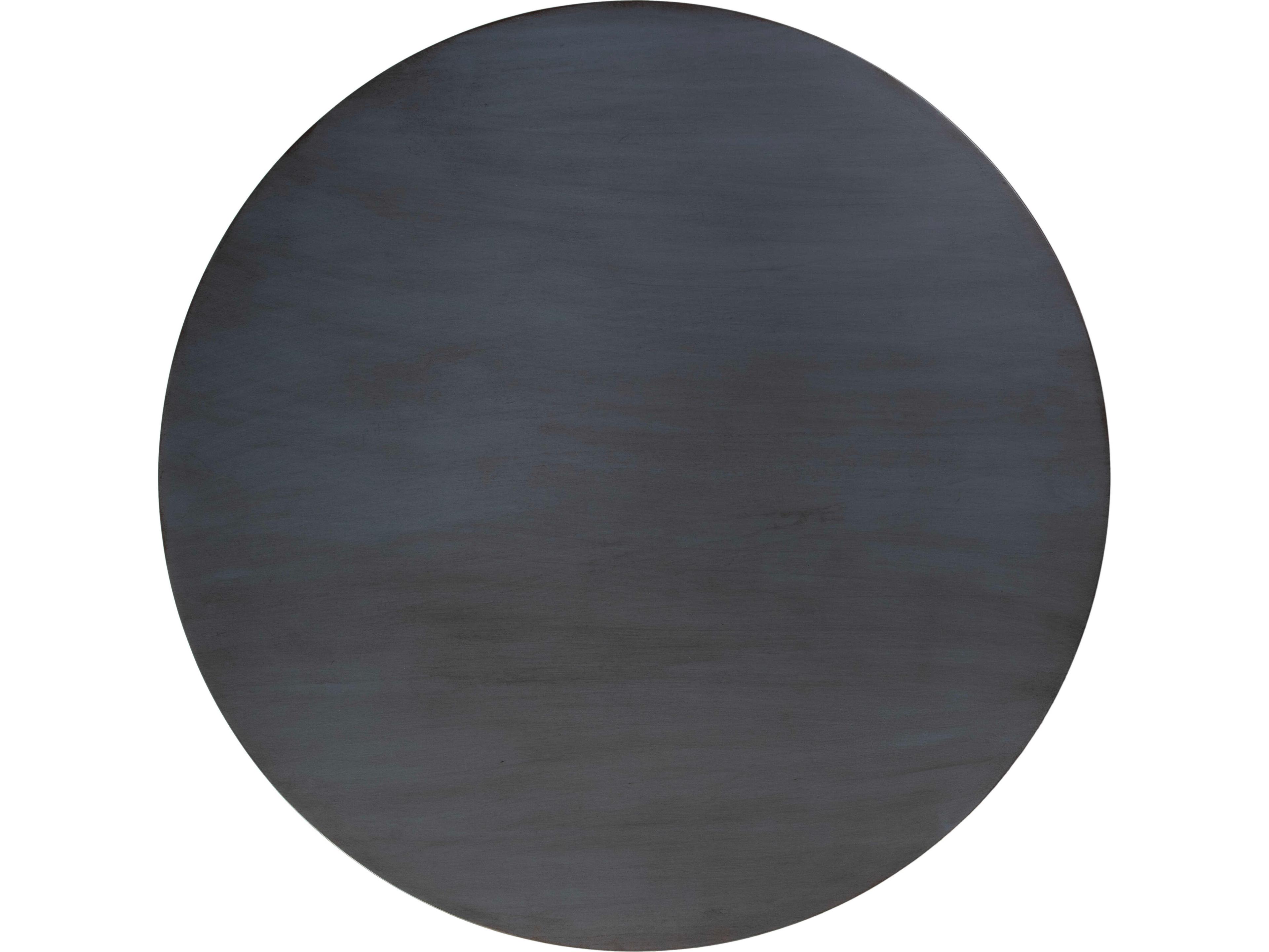 Butler Evie Round Wood Pastel Blue Dining Table