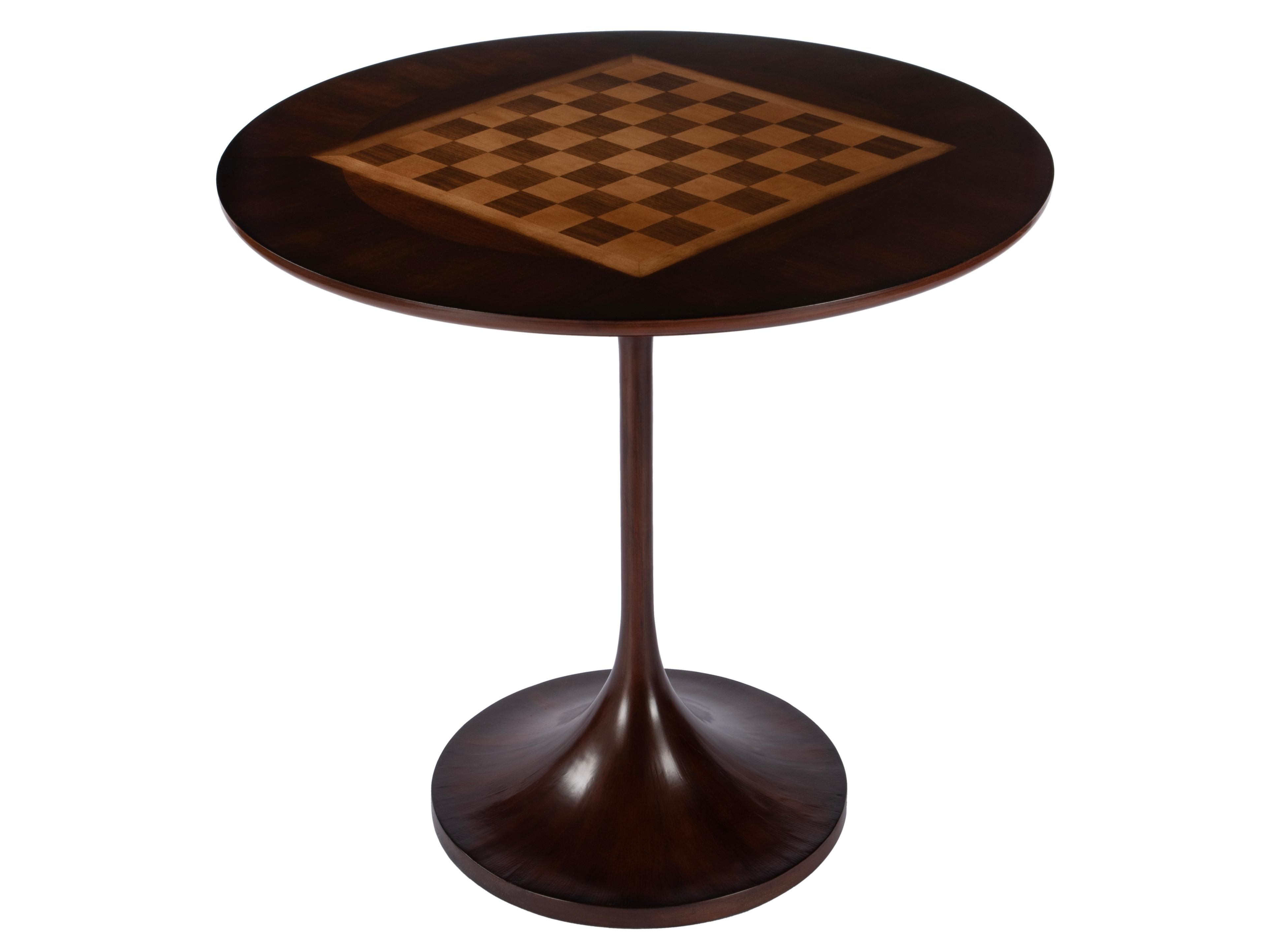 Butler Francis Brown Poplar Wood Cherry Game Table