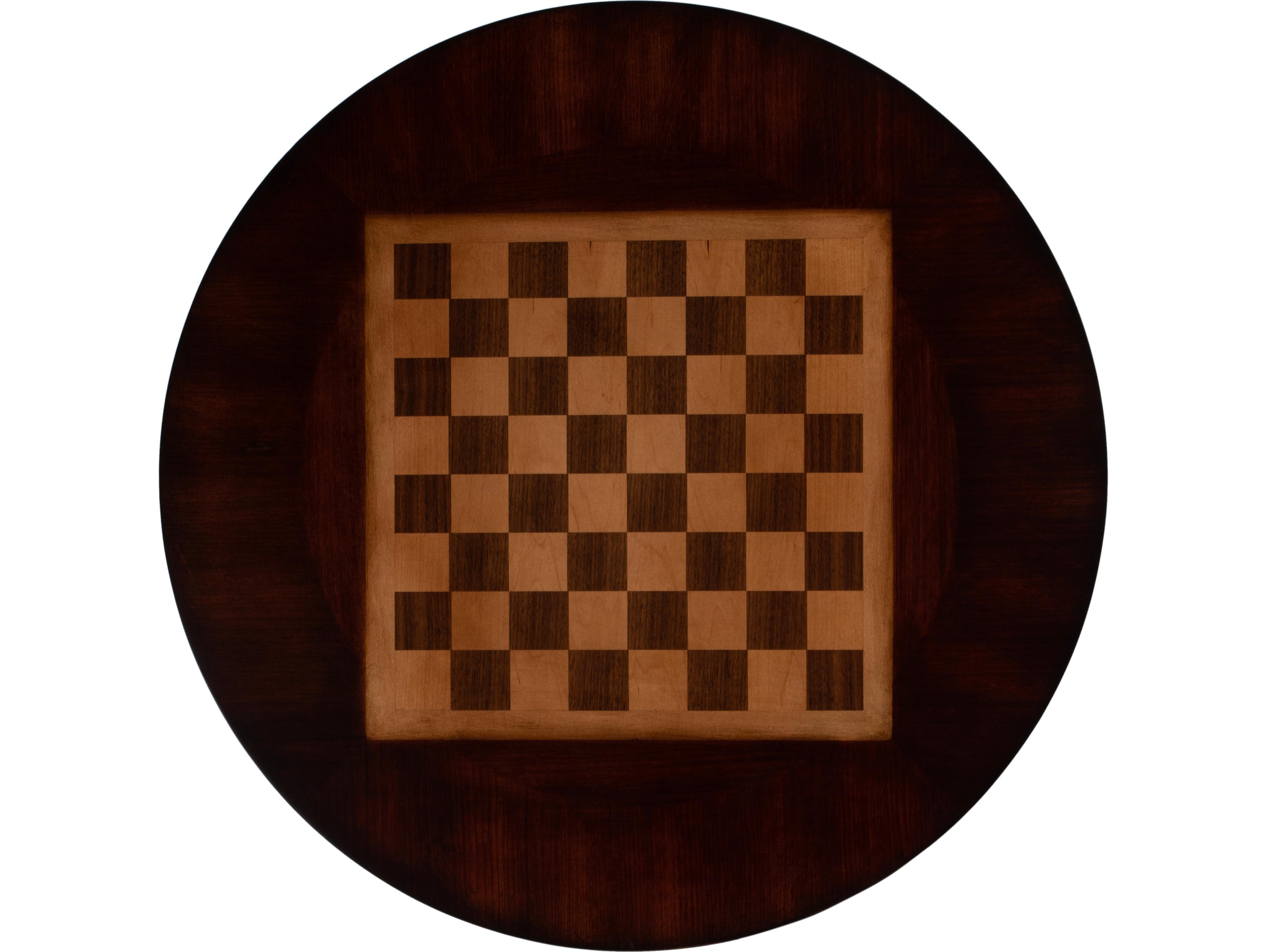 Butler Francis Brown Poplar Wood Cherry Game Table