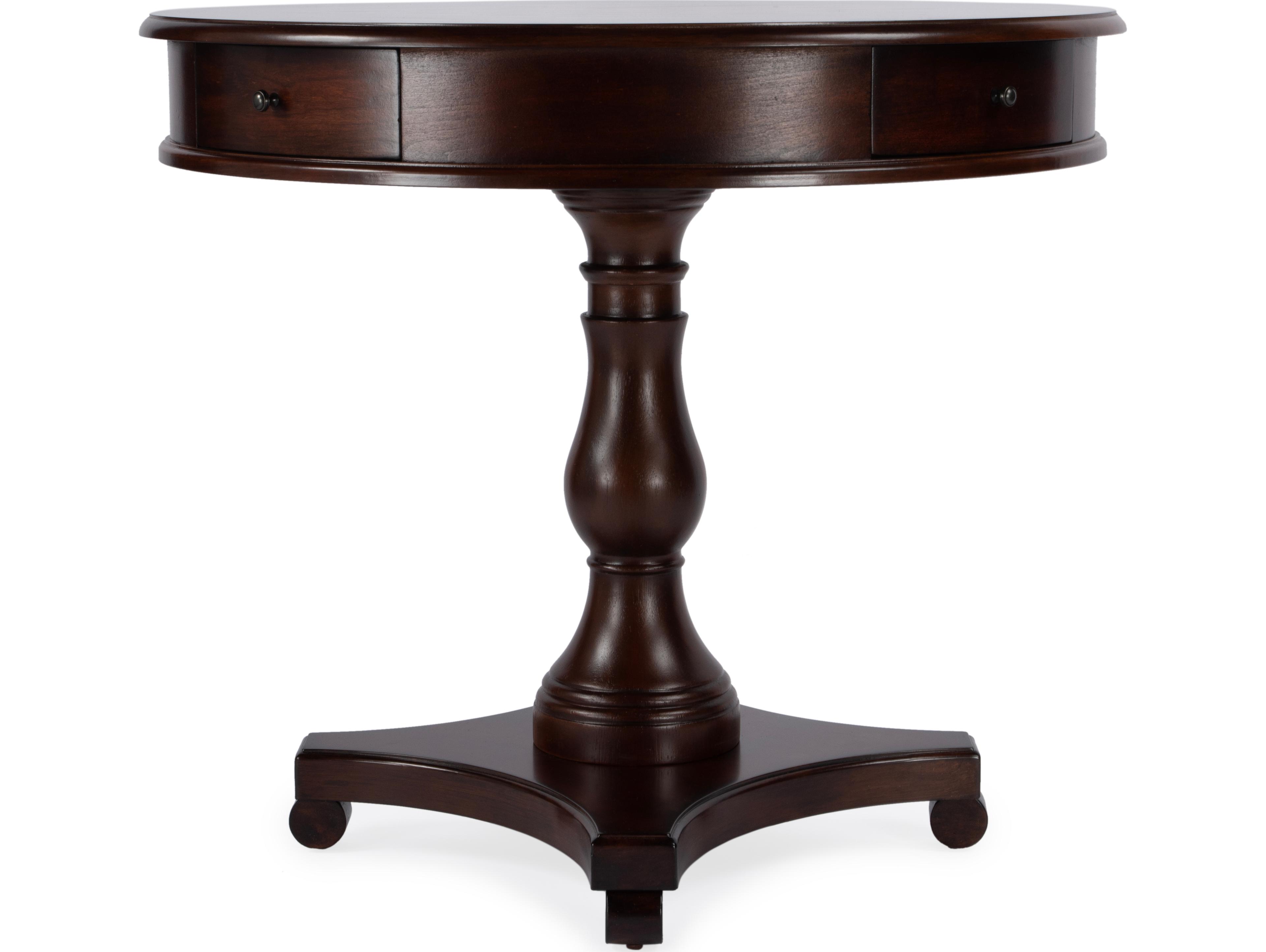 Butler Fredrik Brown Poplar Wood Cherry Game Table