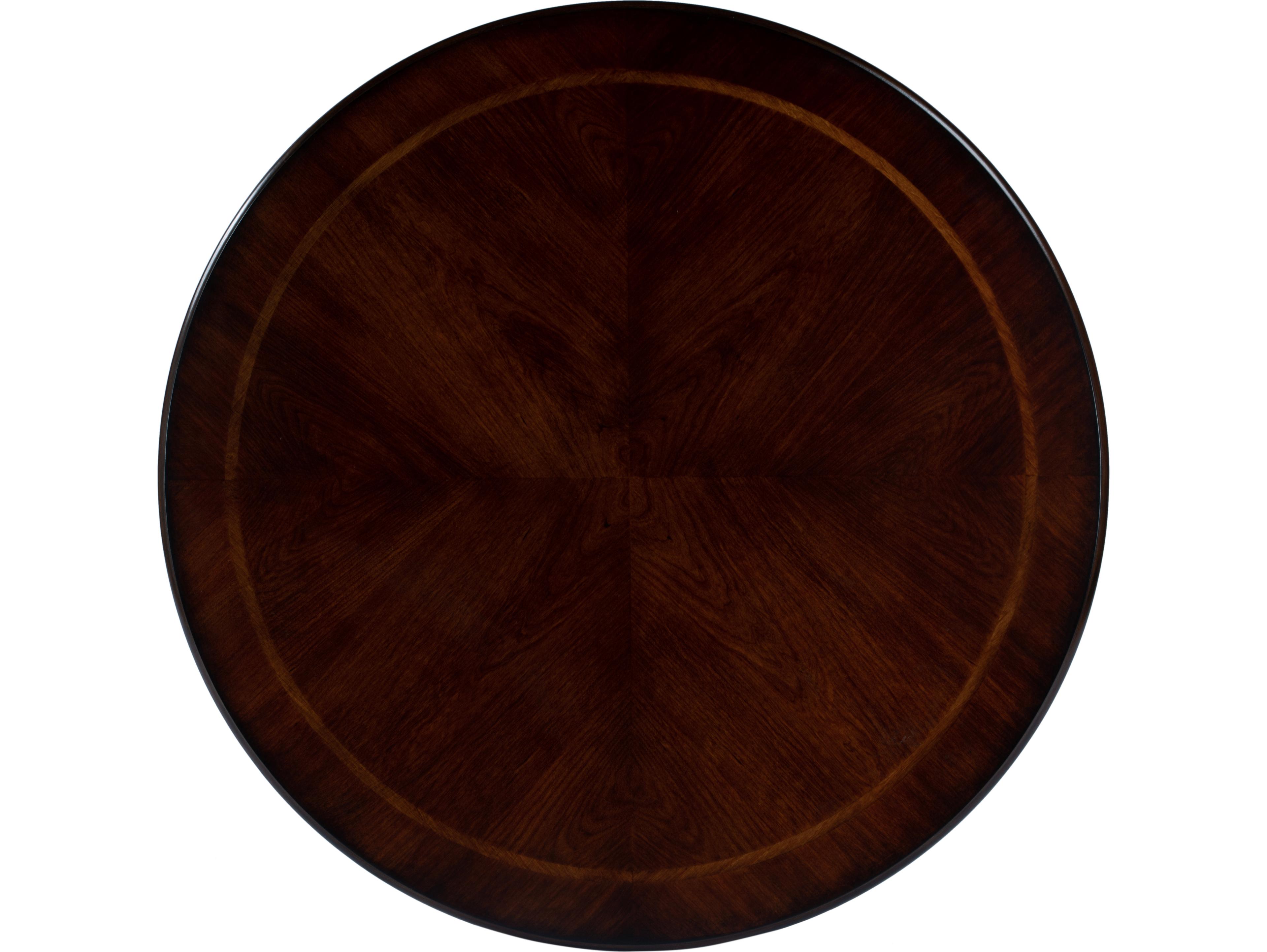 Butler Ellsworth Round Wood Cherry End Table