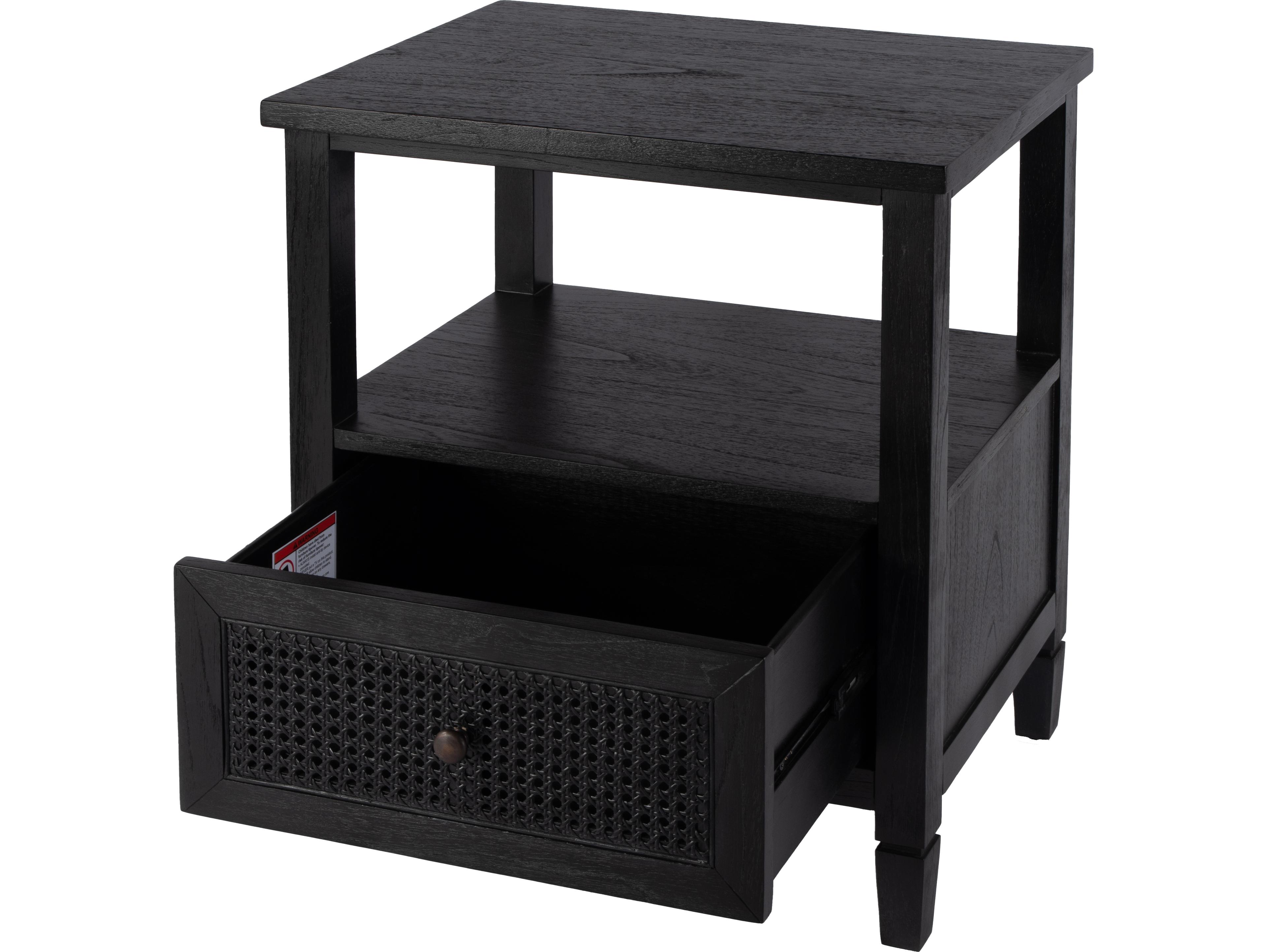 Butler Flagstaff 1-Drawer Mindi Wood Nightstand