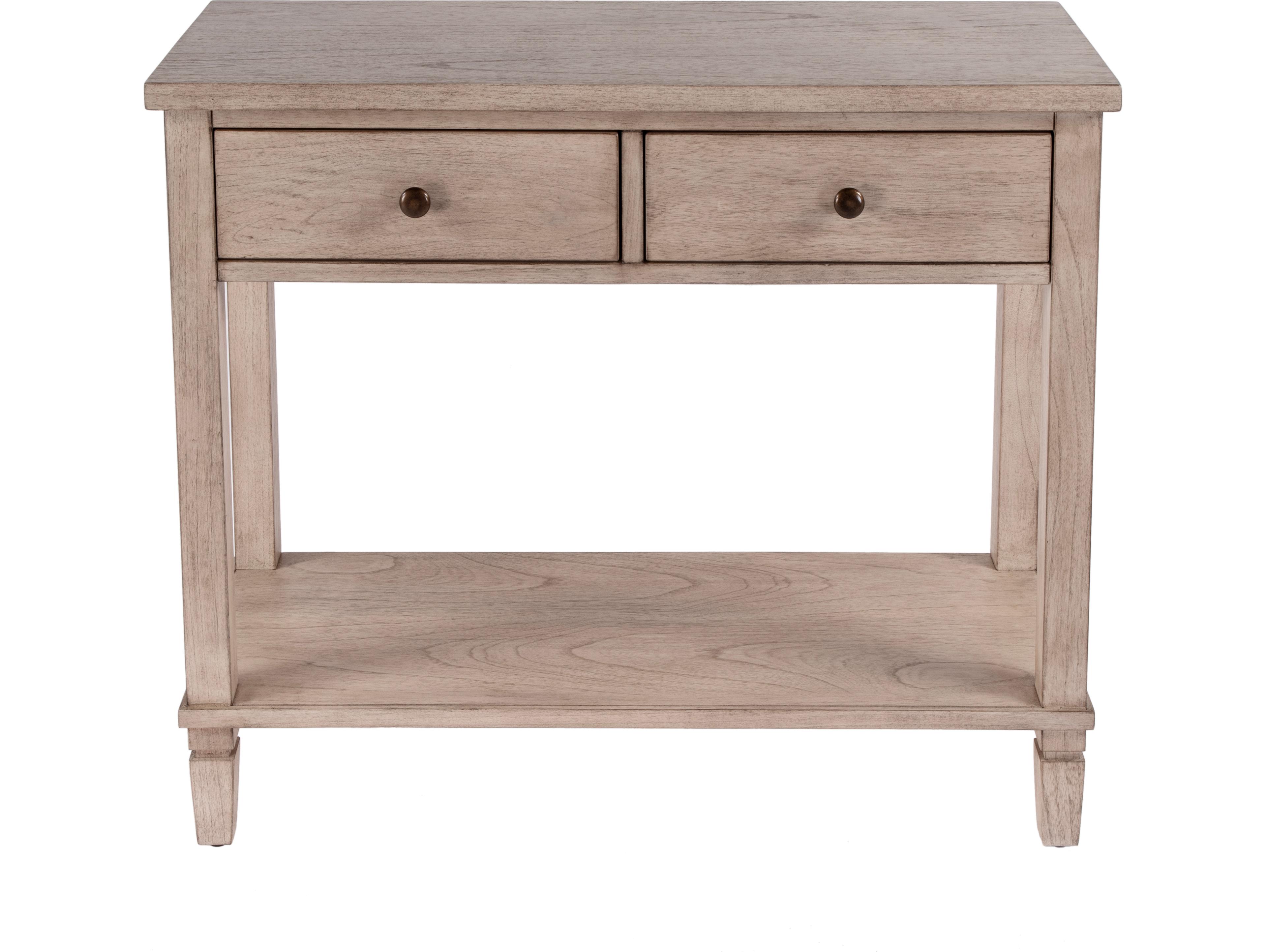 Butler Flagstaff Rectangular Wood Desert Sand Console Table