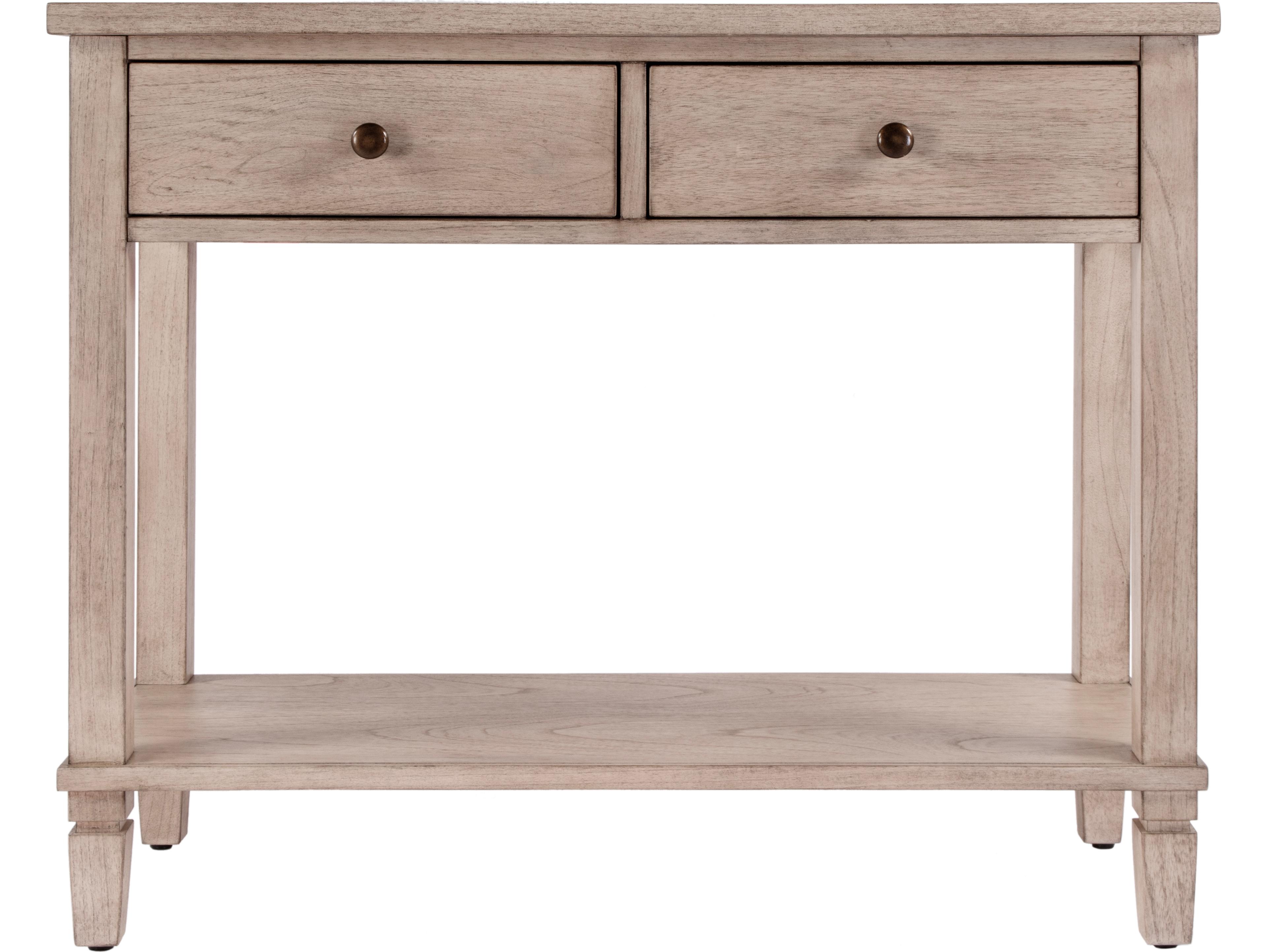 Butler Flagstaff Rectangular Wood Desert Sand Console Table