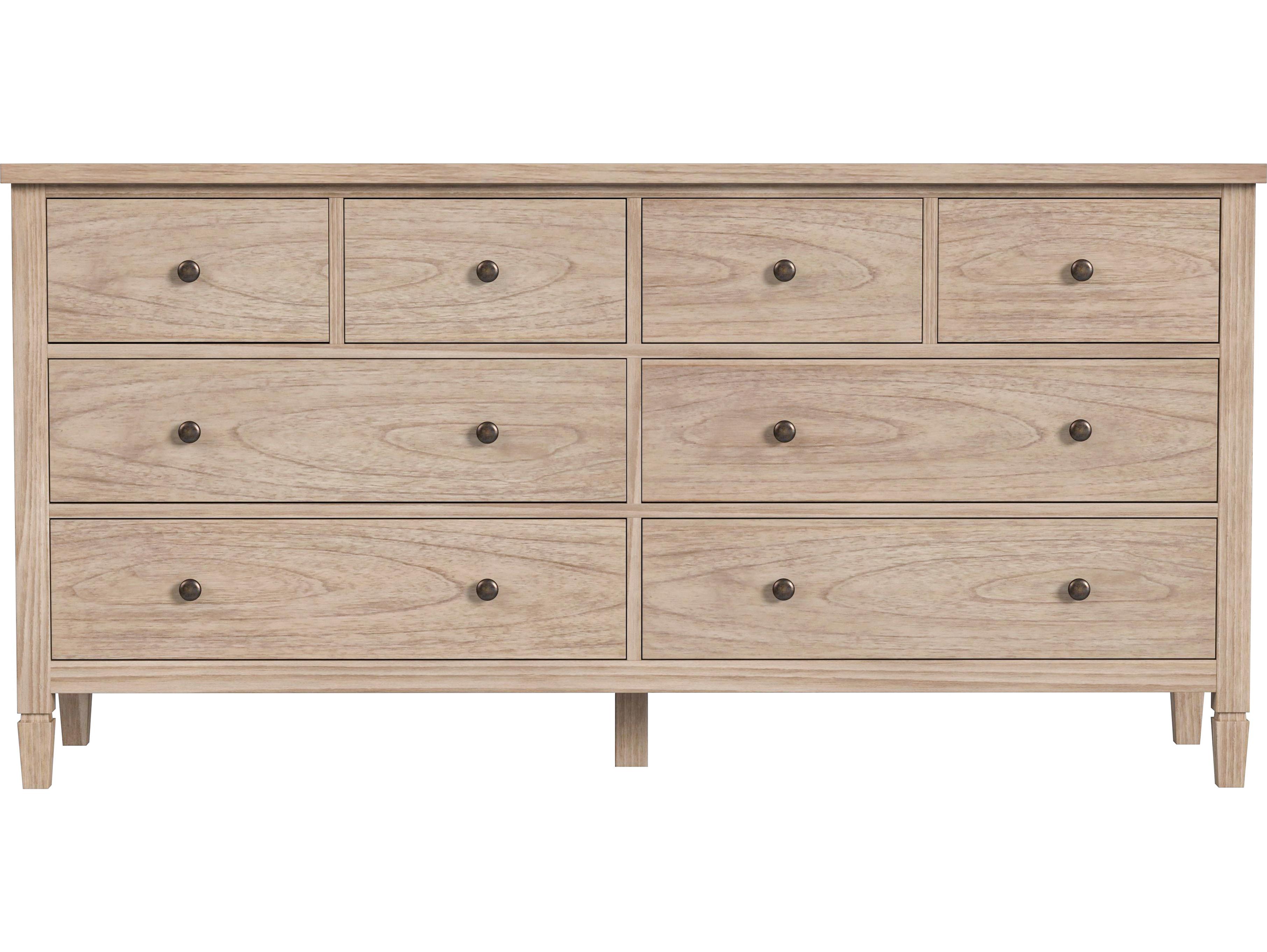 Butler Flagstaff Natural Mindi Wood Double Dresser