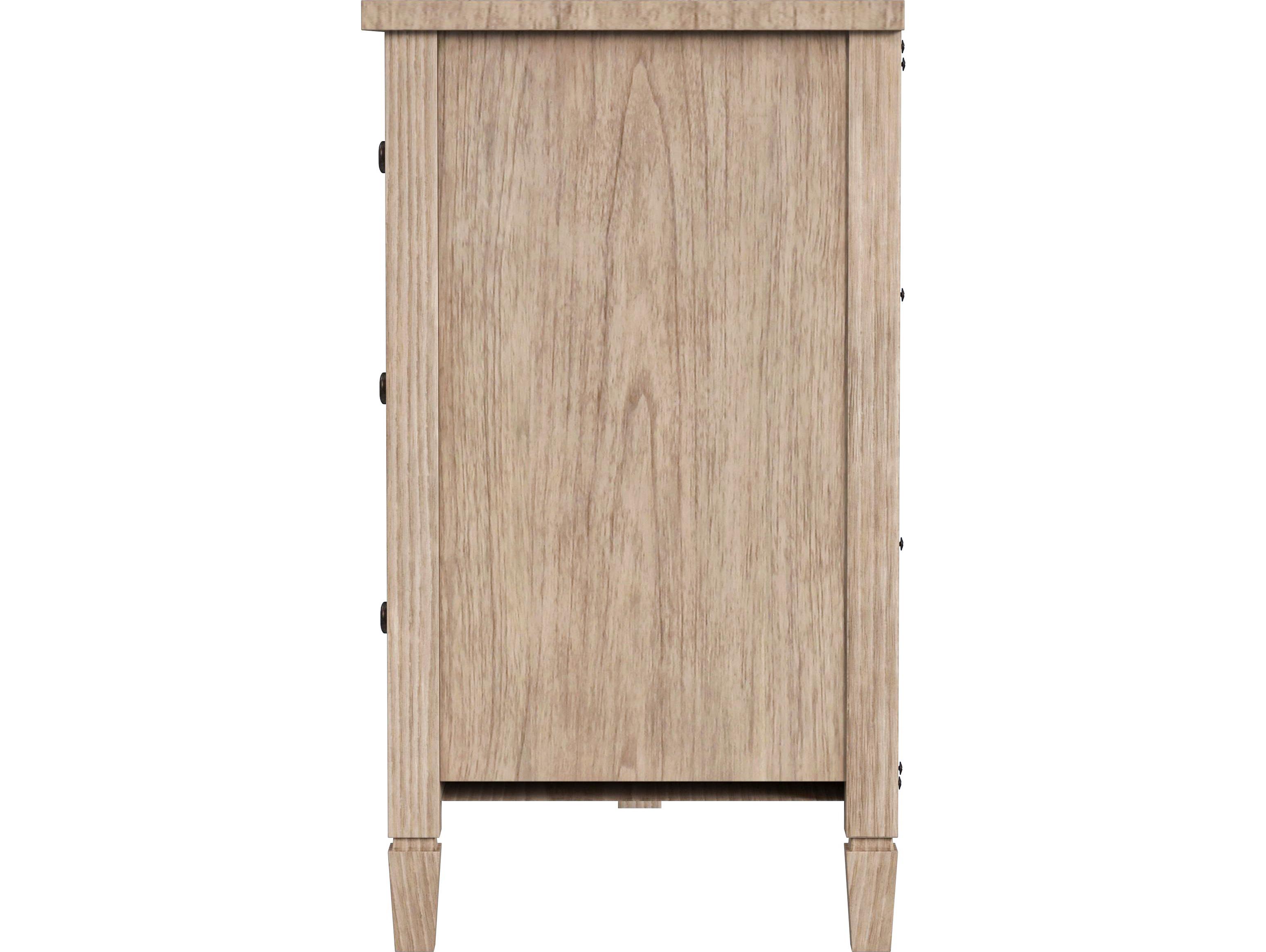Butler Flagstaff Natural Mindi Wood Double Dresser