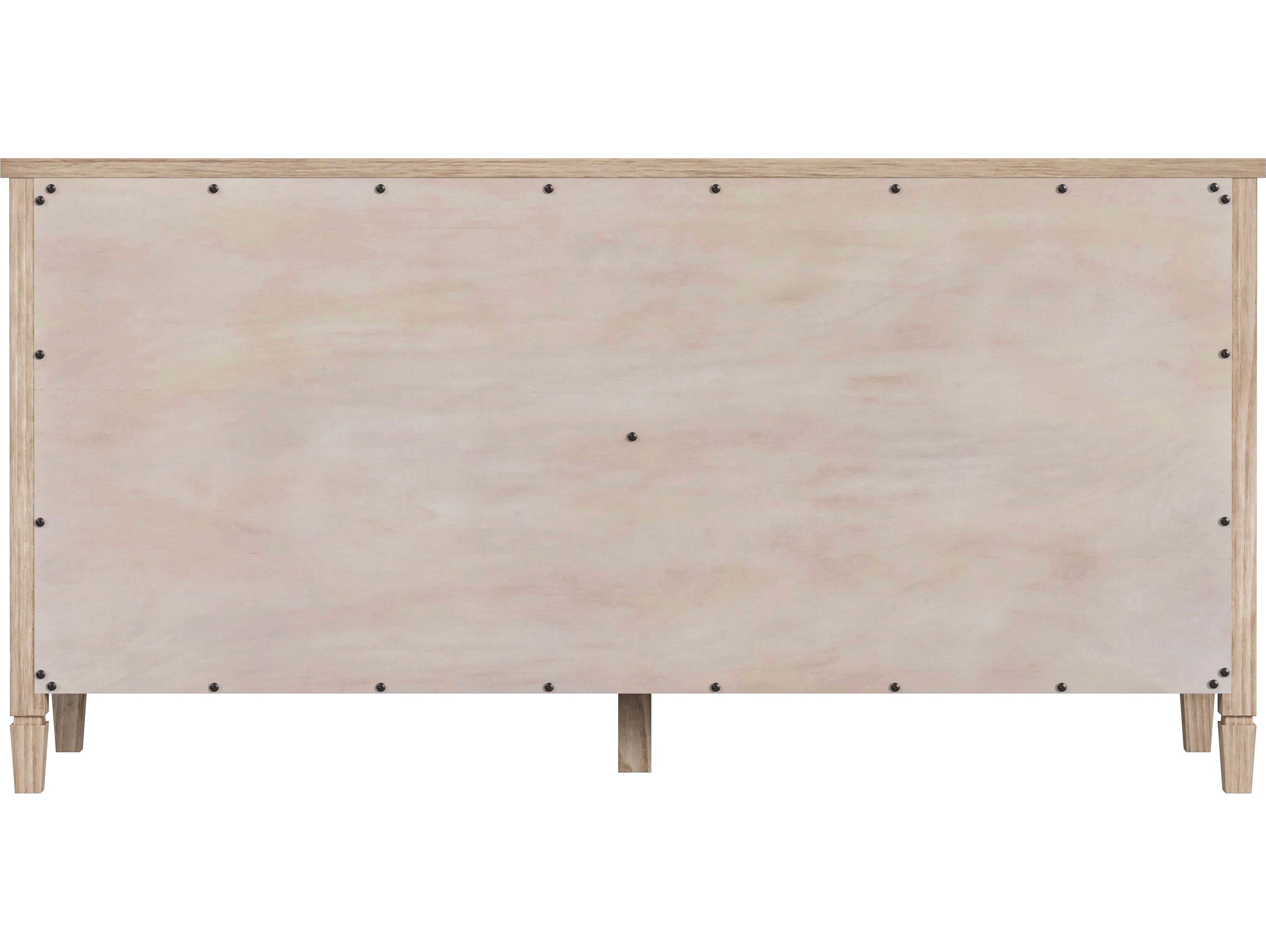 Butler Flagstaff Natural Mindi Wood Double Dresser