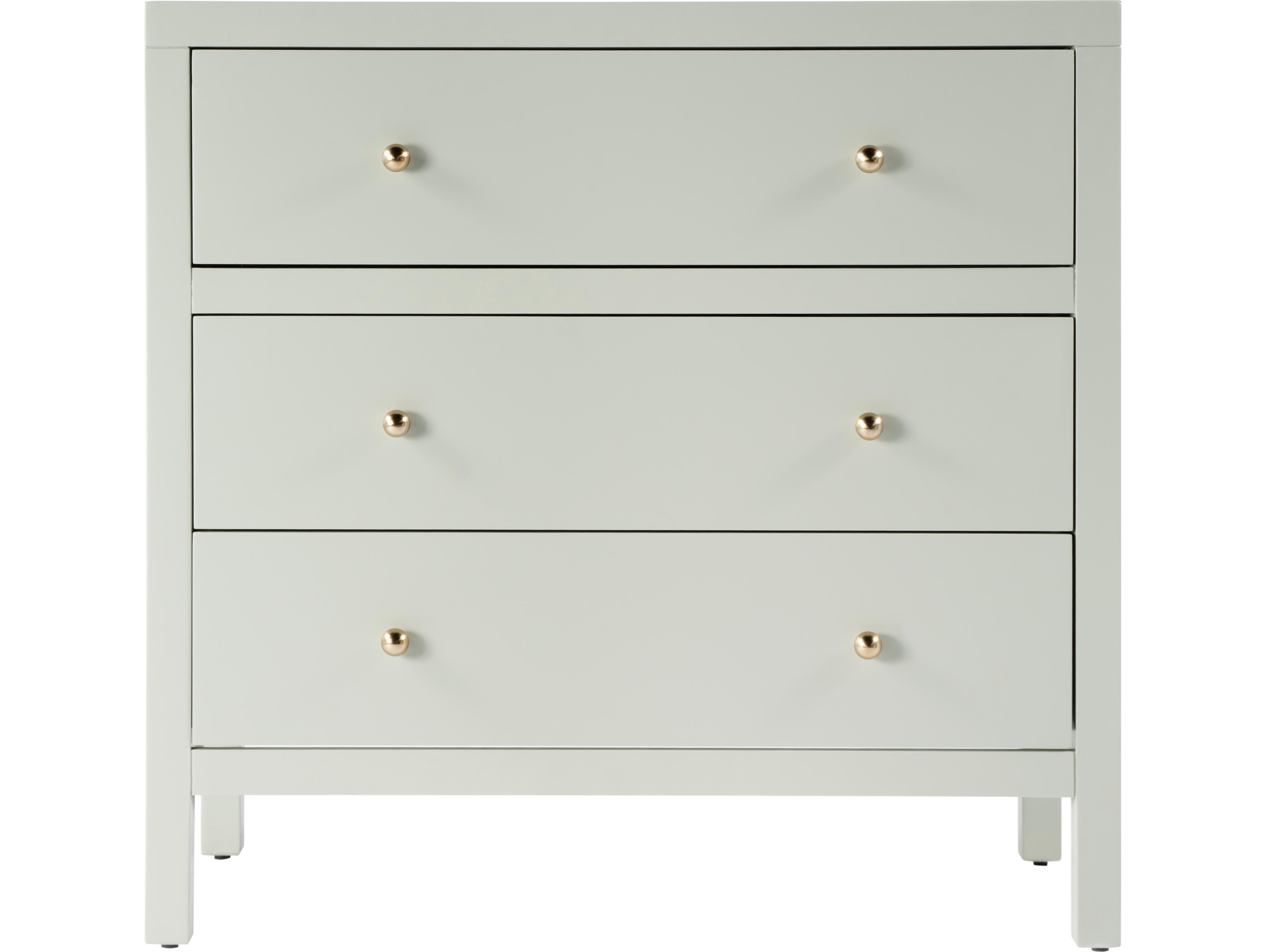 Butler Nora 3-Drawers Acacia Wood Dresser