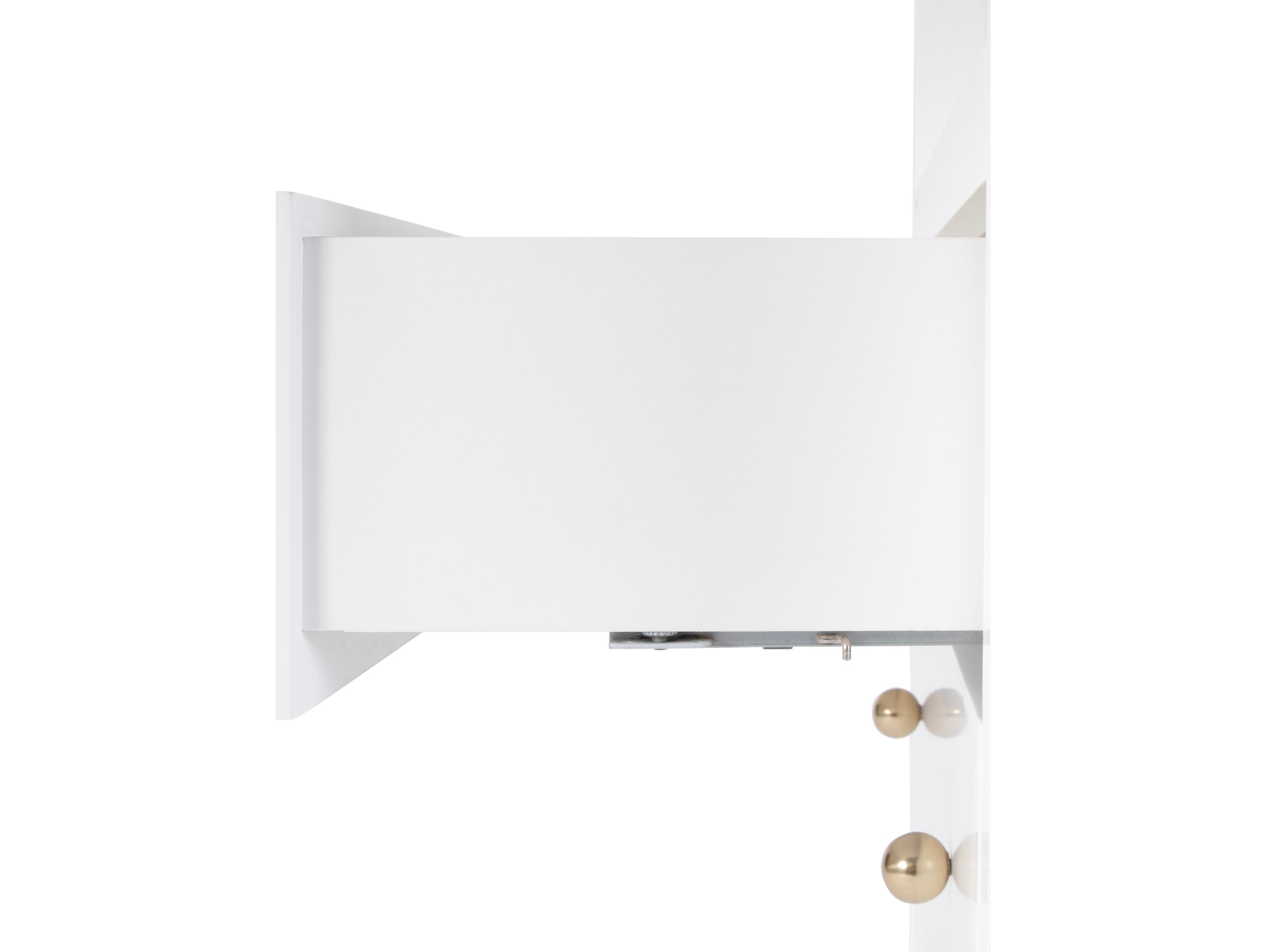 Butler Nora 2-Drawers Acacia Wood Nightstand