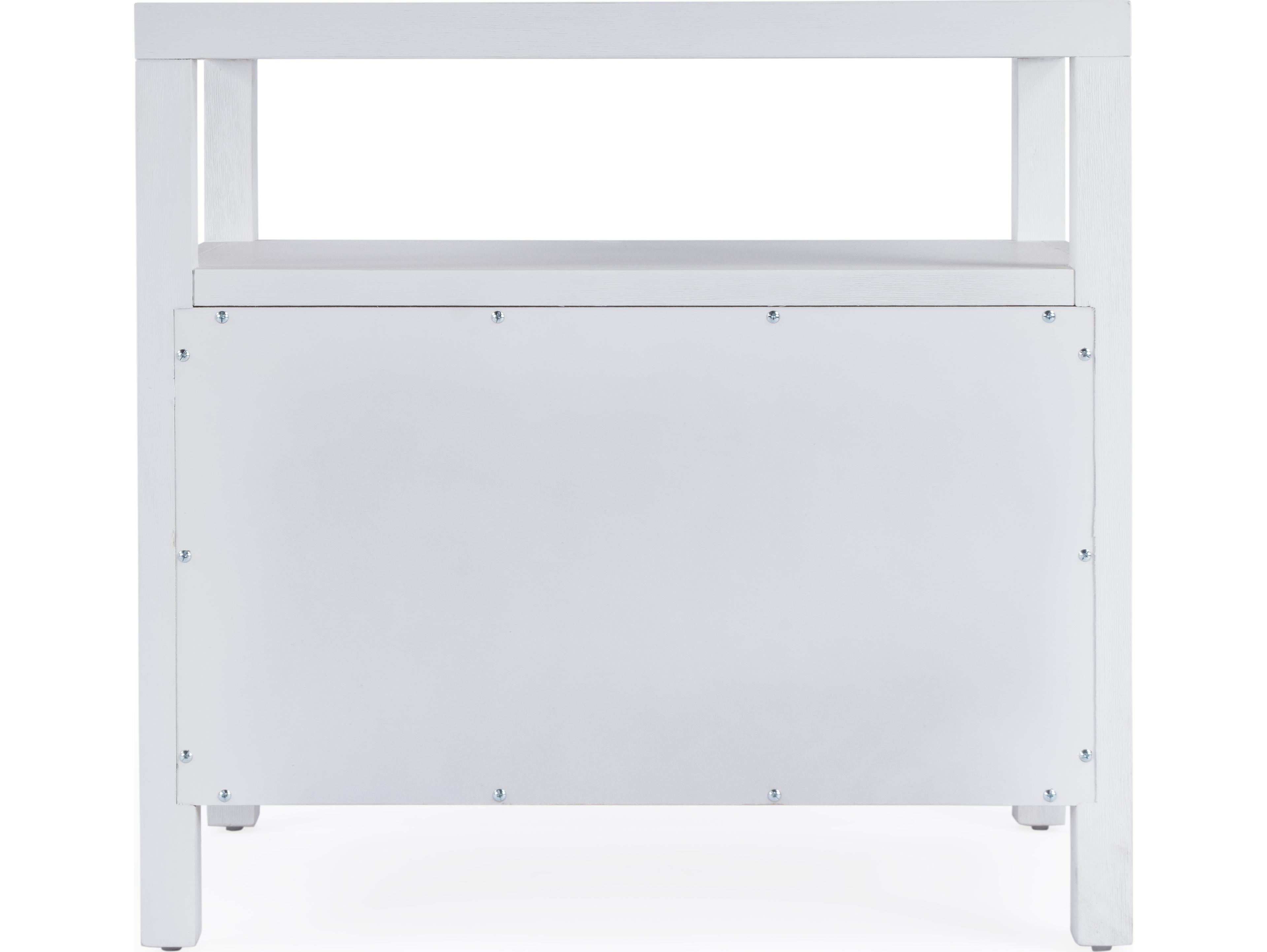 Butler Nora 2-Drawers Acacia Wood Nightstand