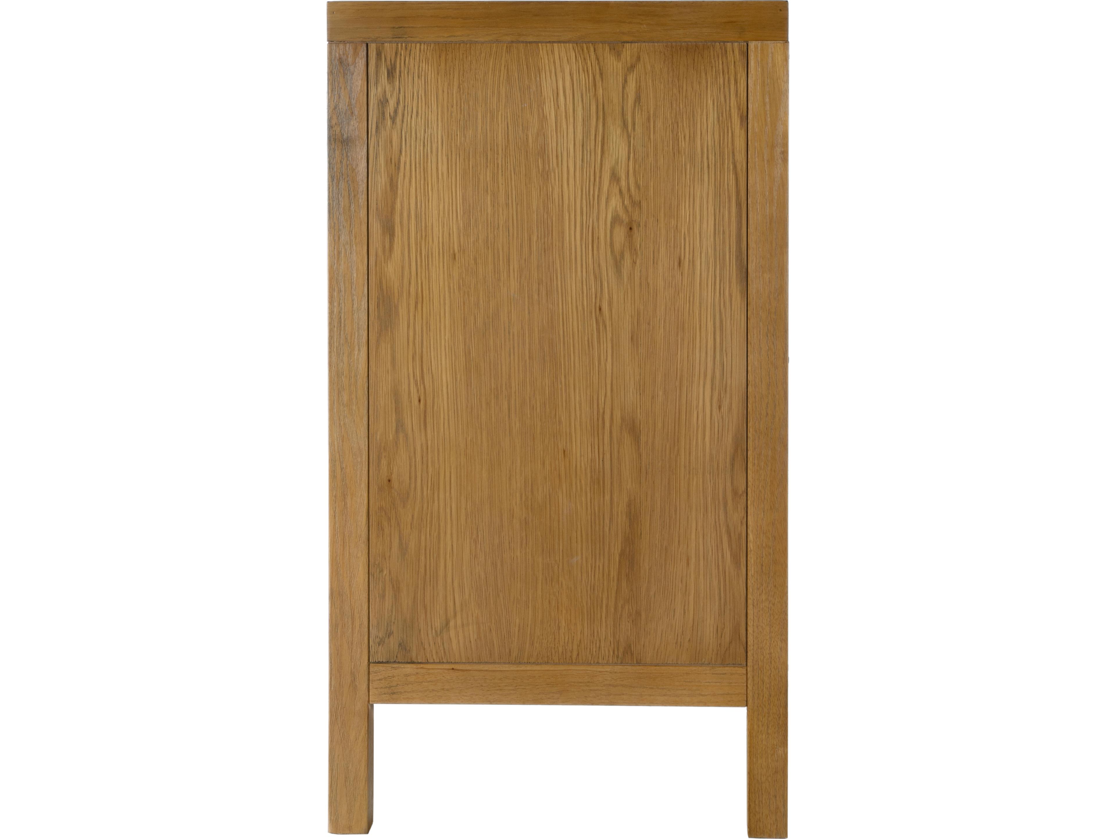 Butler Nora 6-Drawers Oak Wood Double Dresser