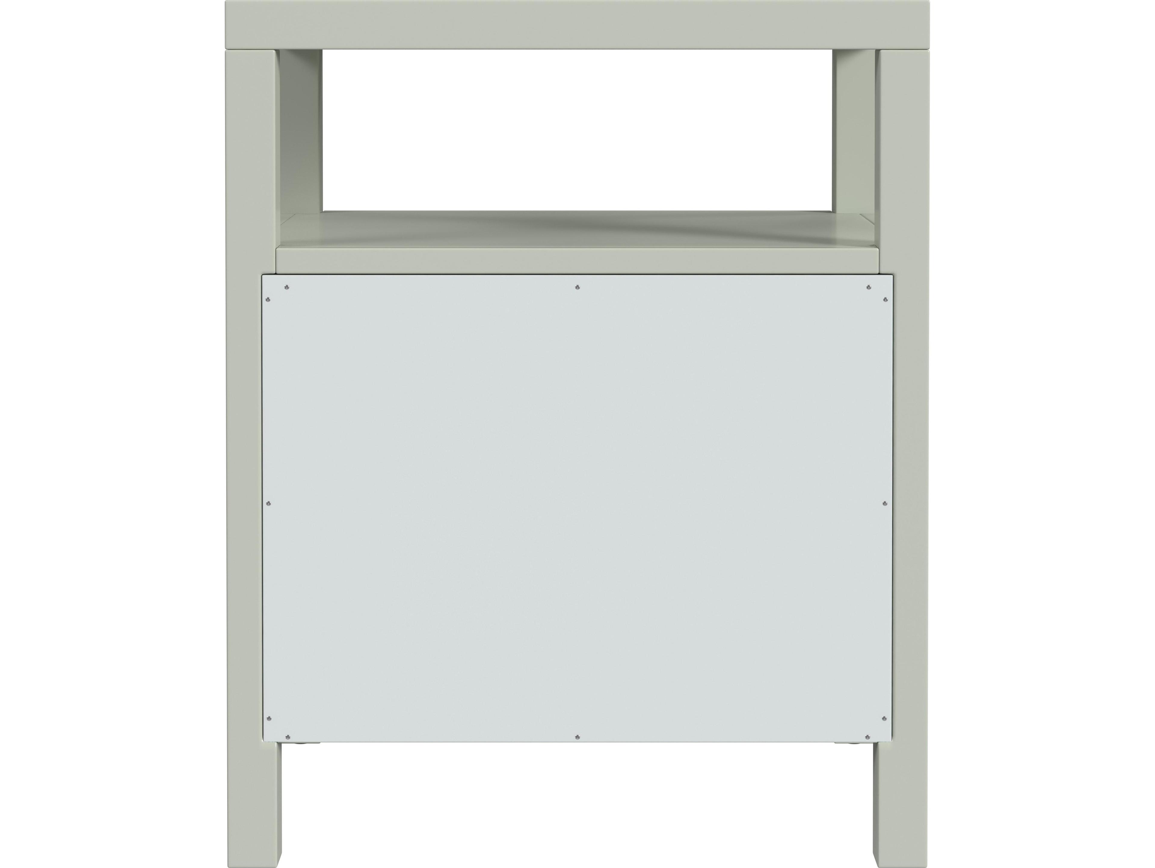 Butler Nora 2-Drawers Acacia Wood Nightstand