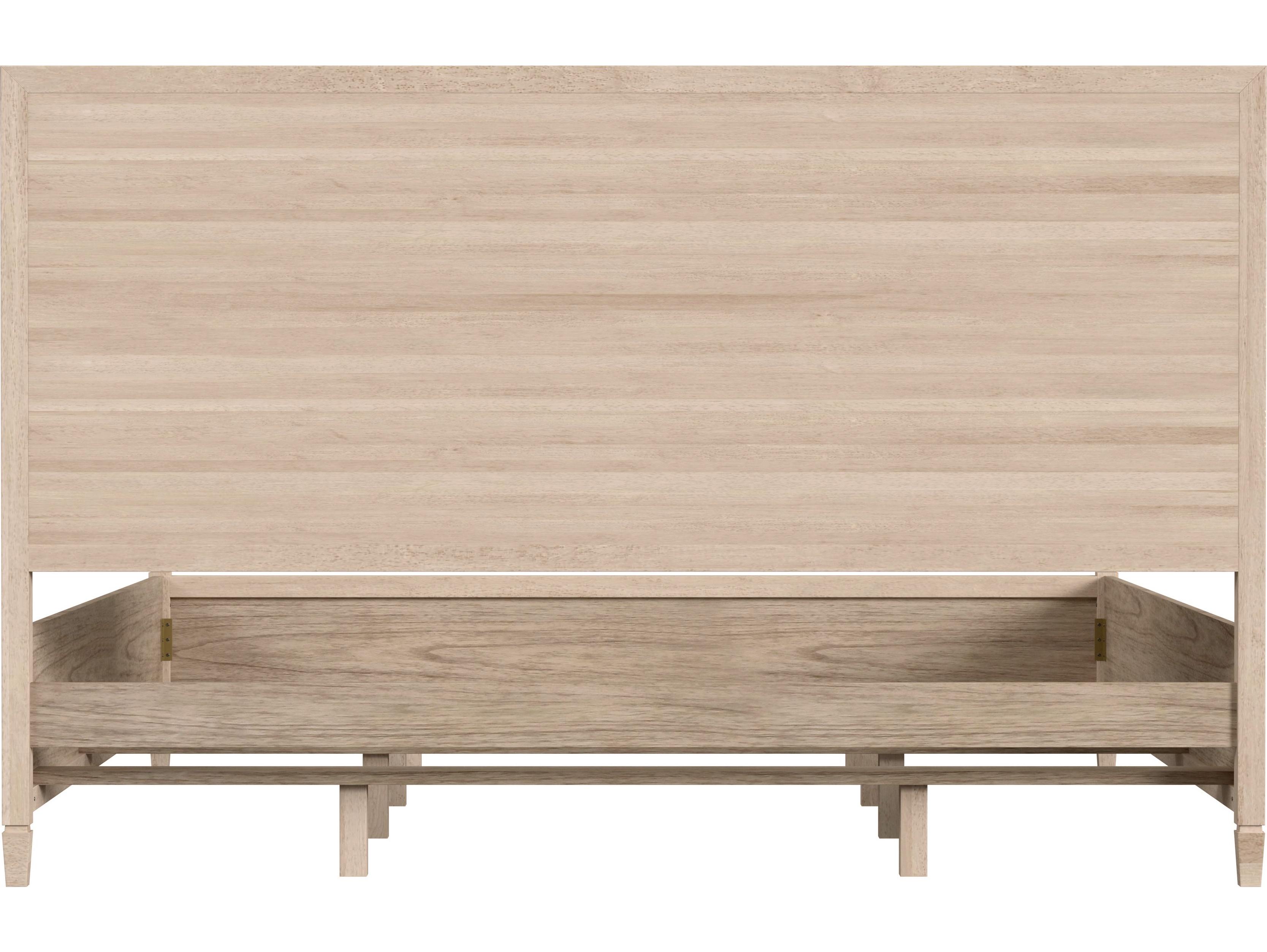 Butler Flagstaff Desert Sand Natural Mindi Wood King Panel Bed