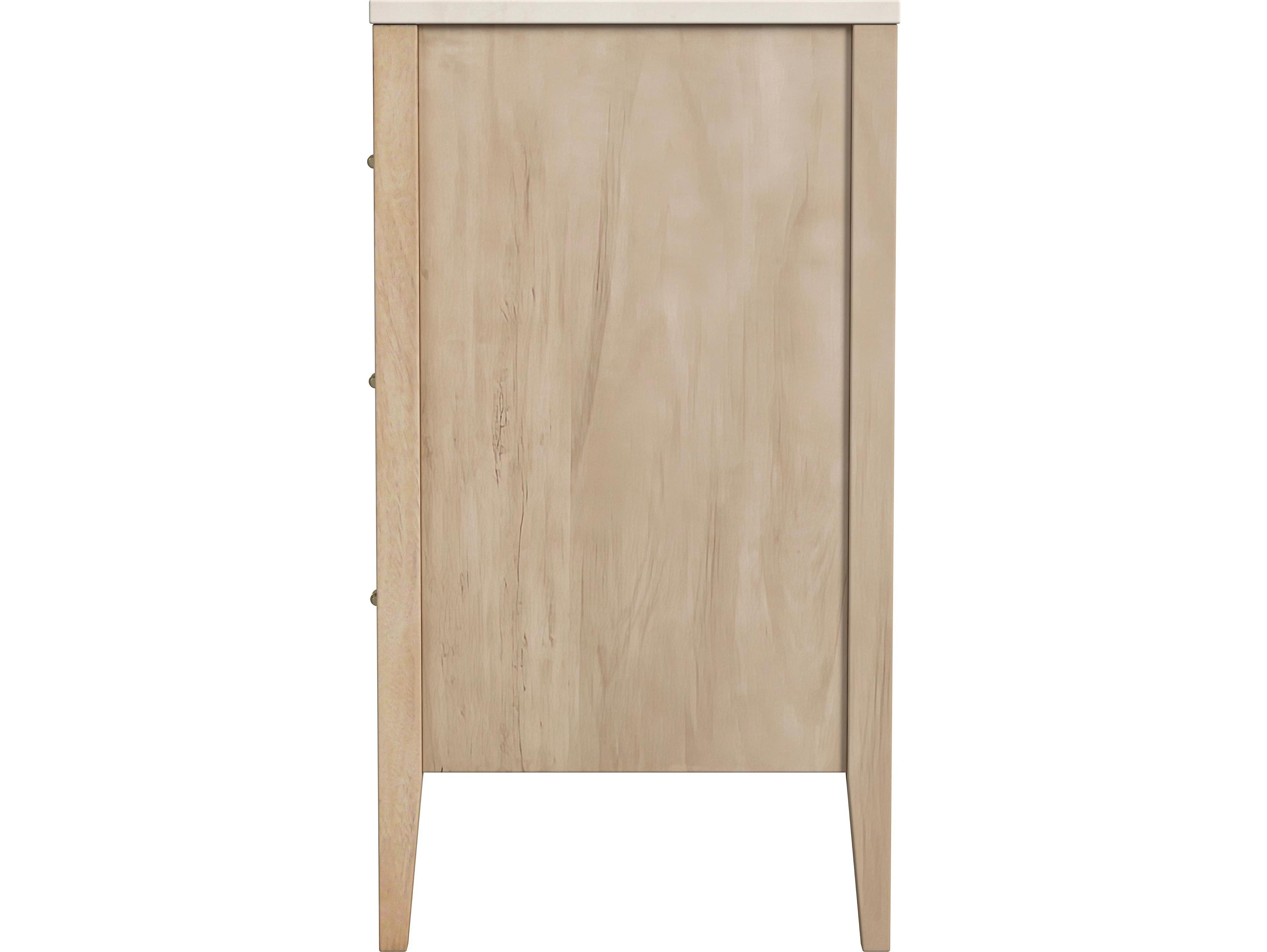 Butler Mayfair 3-Drawers Natural Solid Wood Dresser