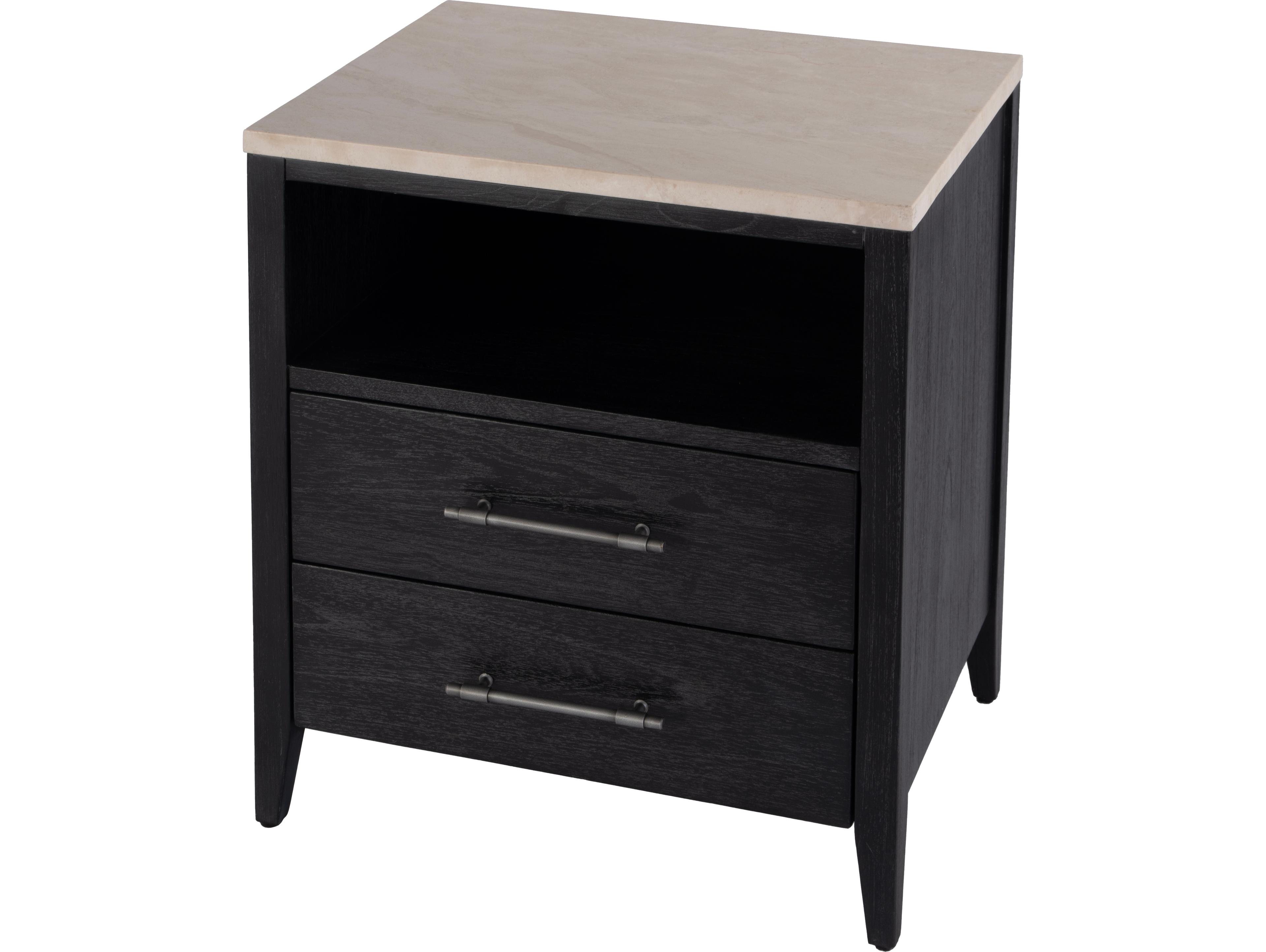 Butler Mayfair 2-Drawers Mindi Wood Nightstand