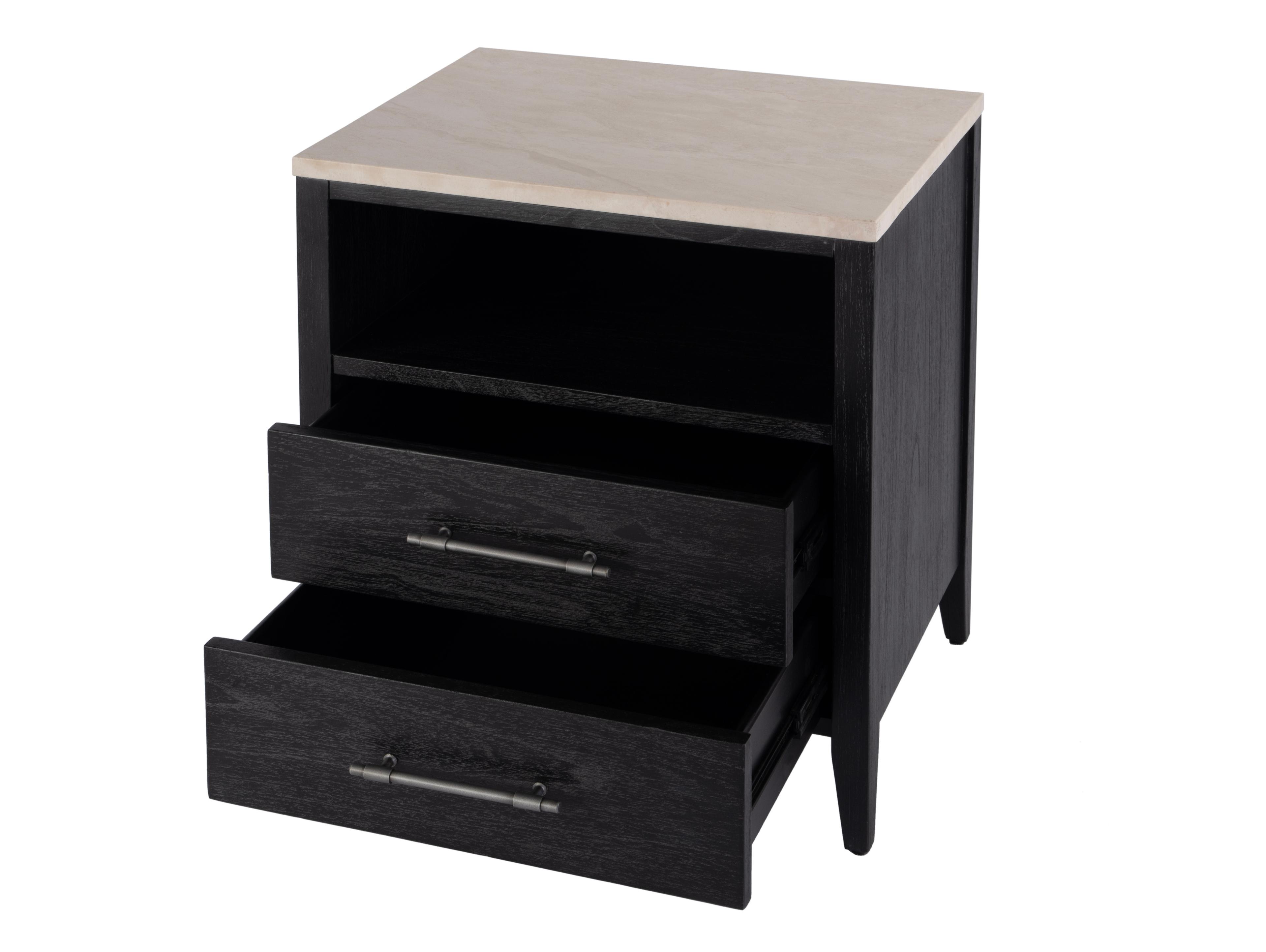 Butler Mayfair 2-Drawers Mindi Wood Nightstand