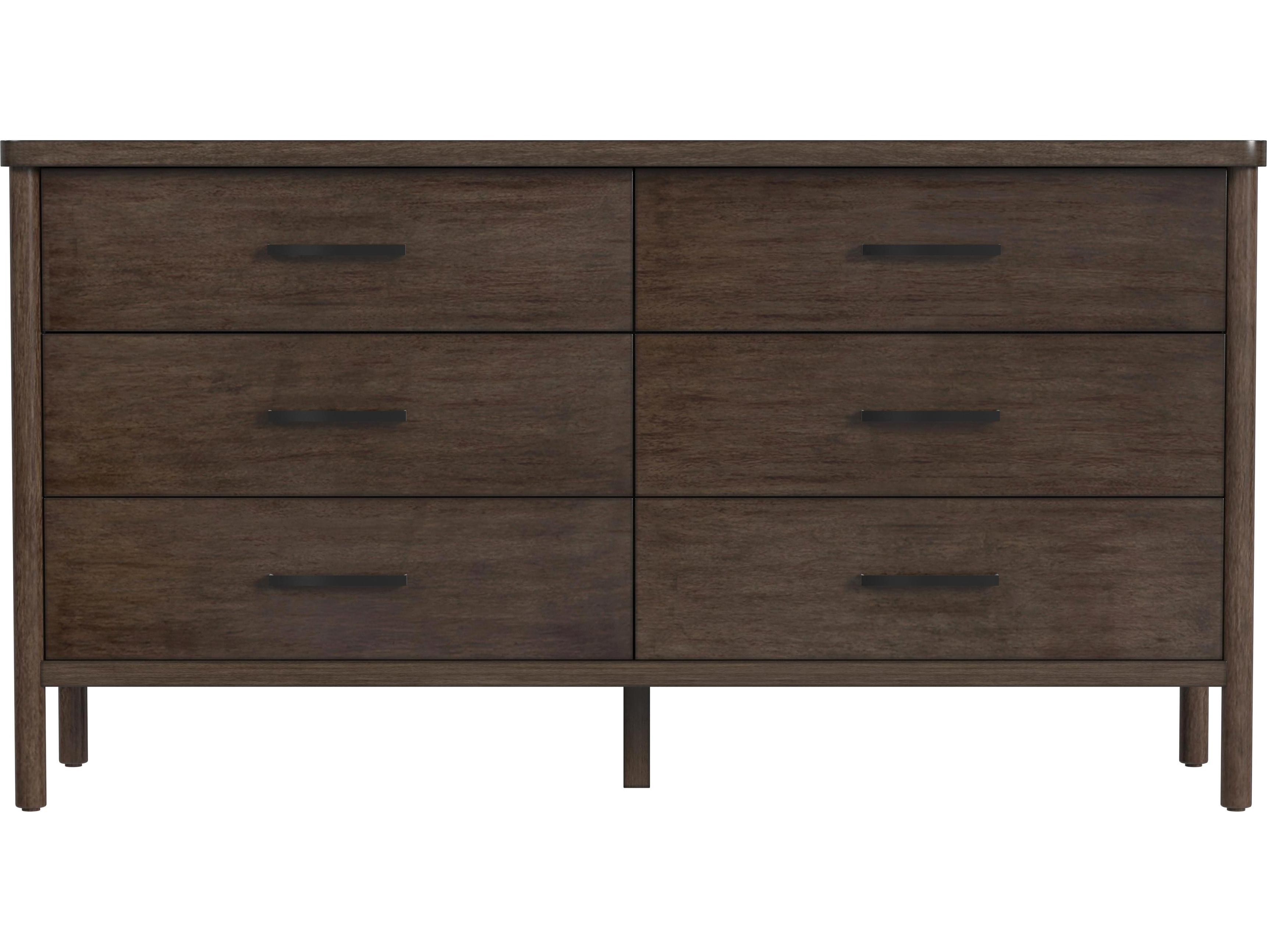 Butler Lennon 6-Drawers Mindi Wood Double Dresser