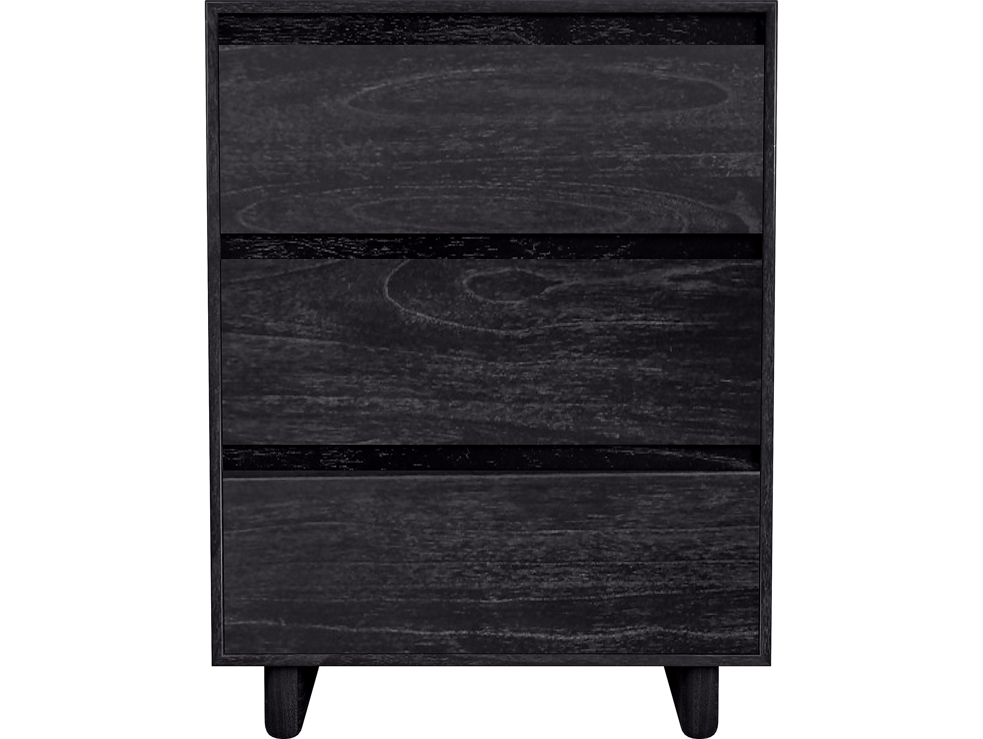 Butler Halmstad 3-Drawers Mindi Wood Nightstand