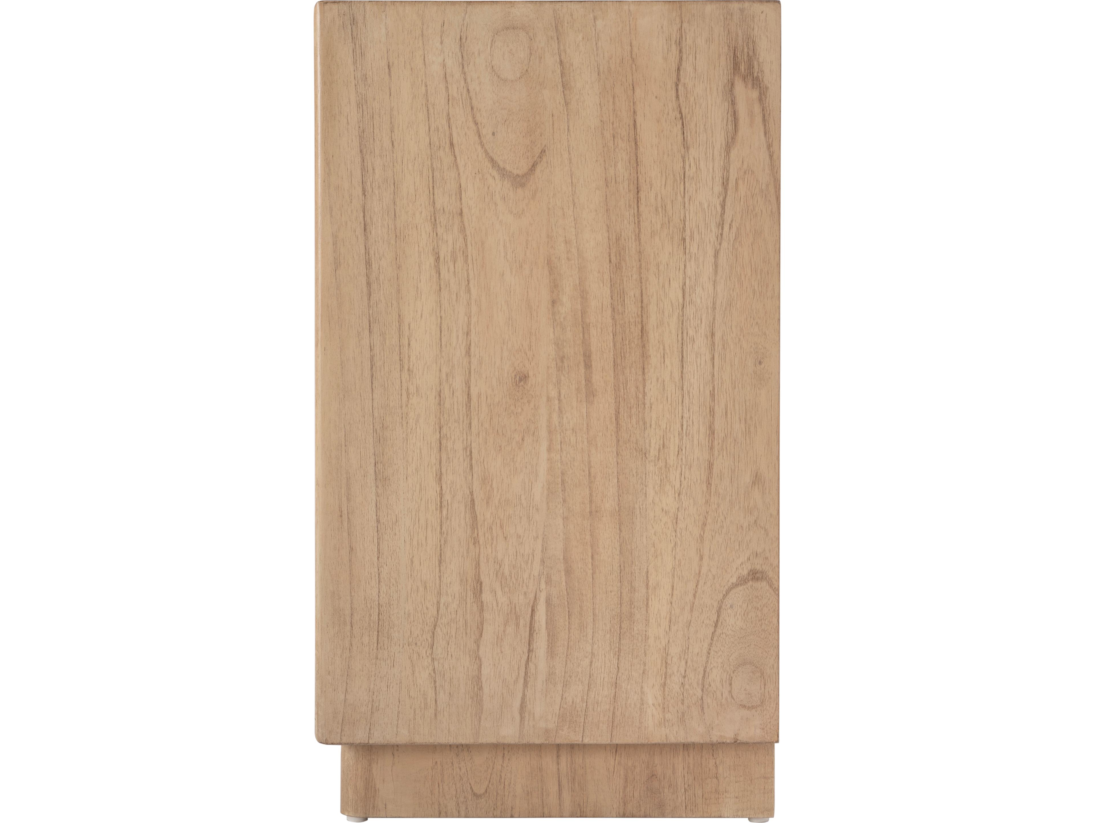 Butler Halmstad 3-Drawers Natural Mindi Wood Nightstand