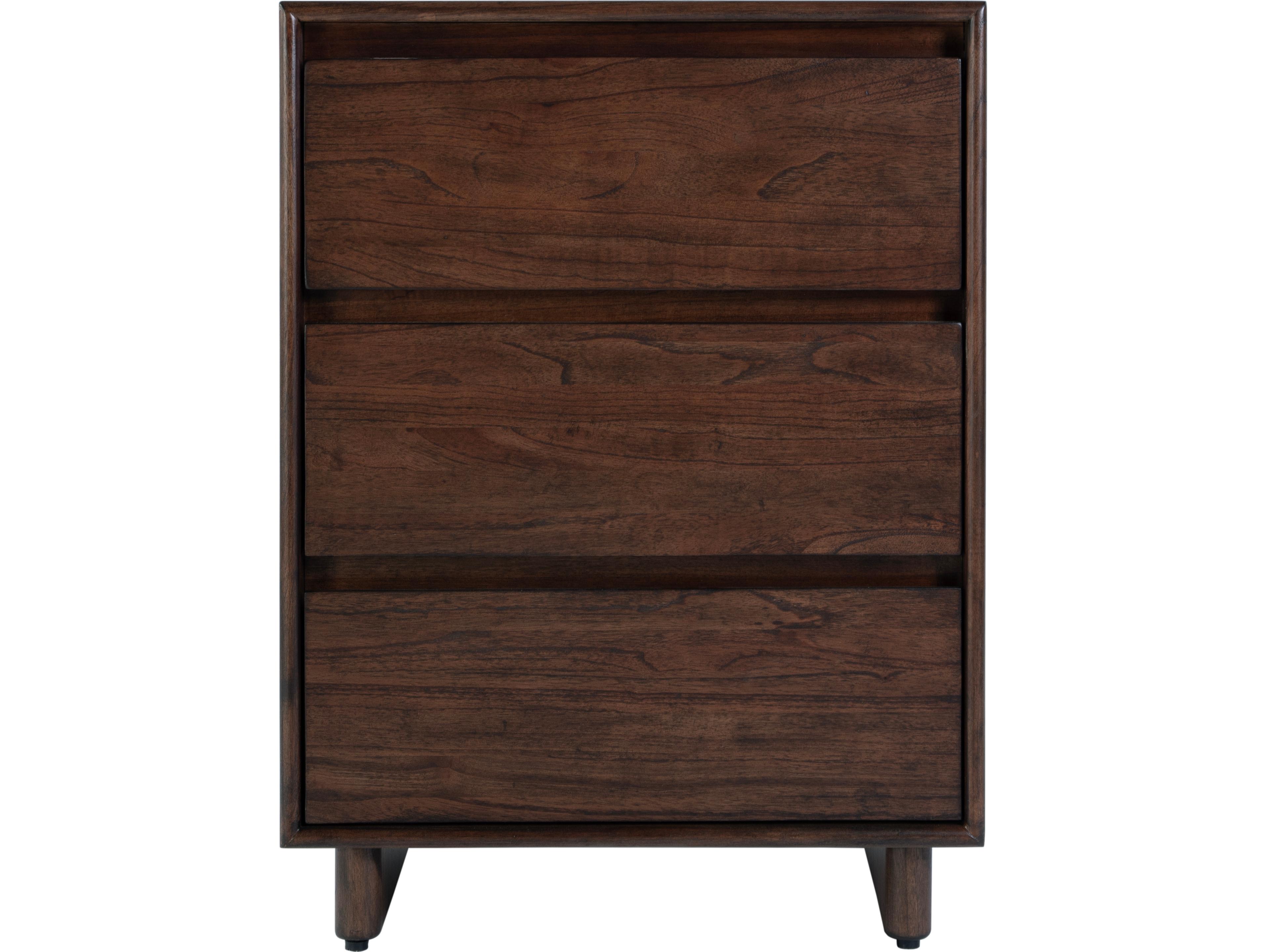 Butler Halmstad 3-Drawers Mindi Wood Nightstand