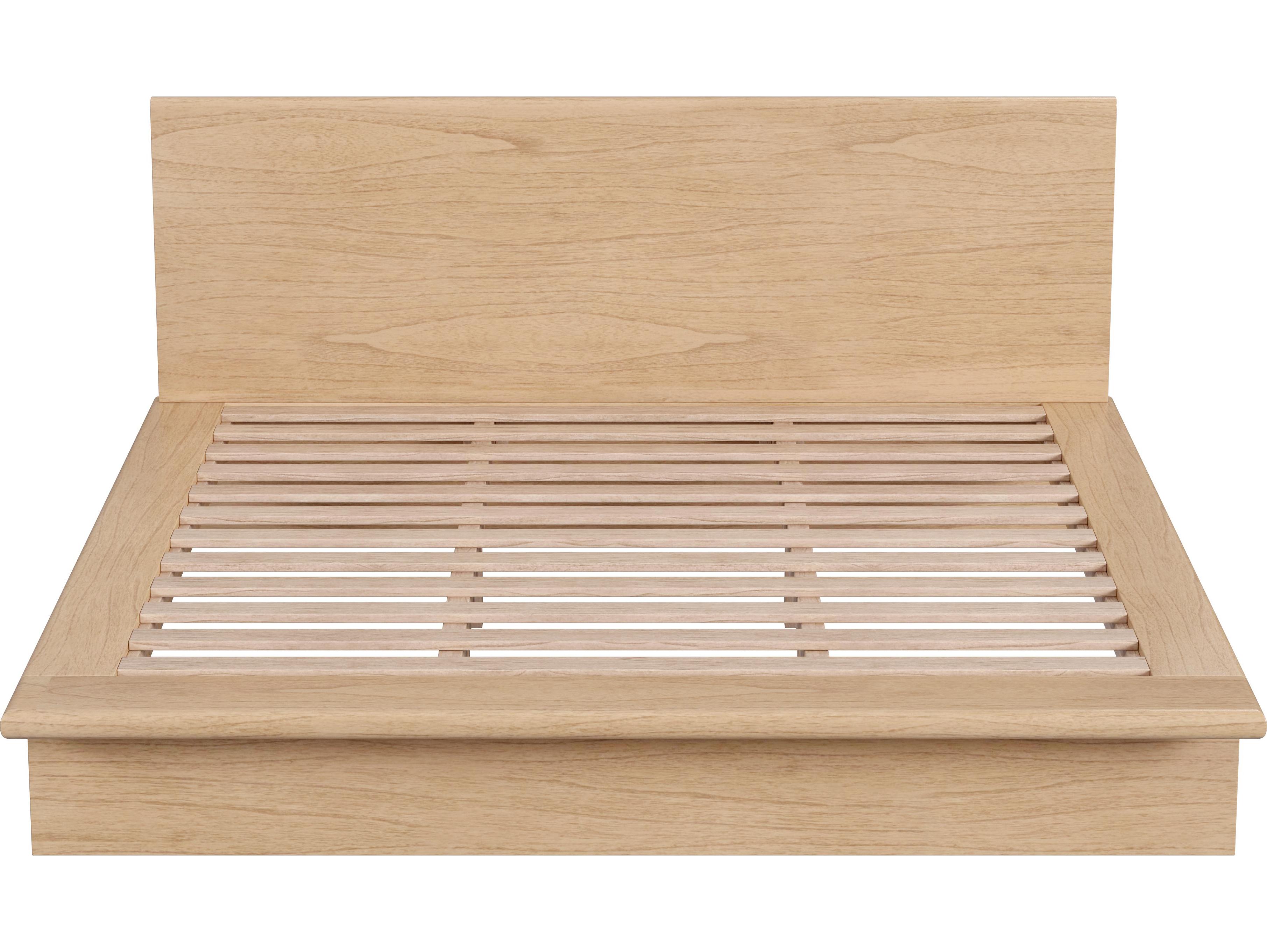 Butler Halmstad Blonde Oak Natural Mindi Wood King Platform Bed