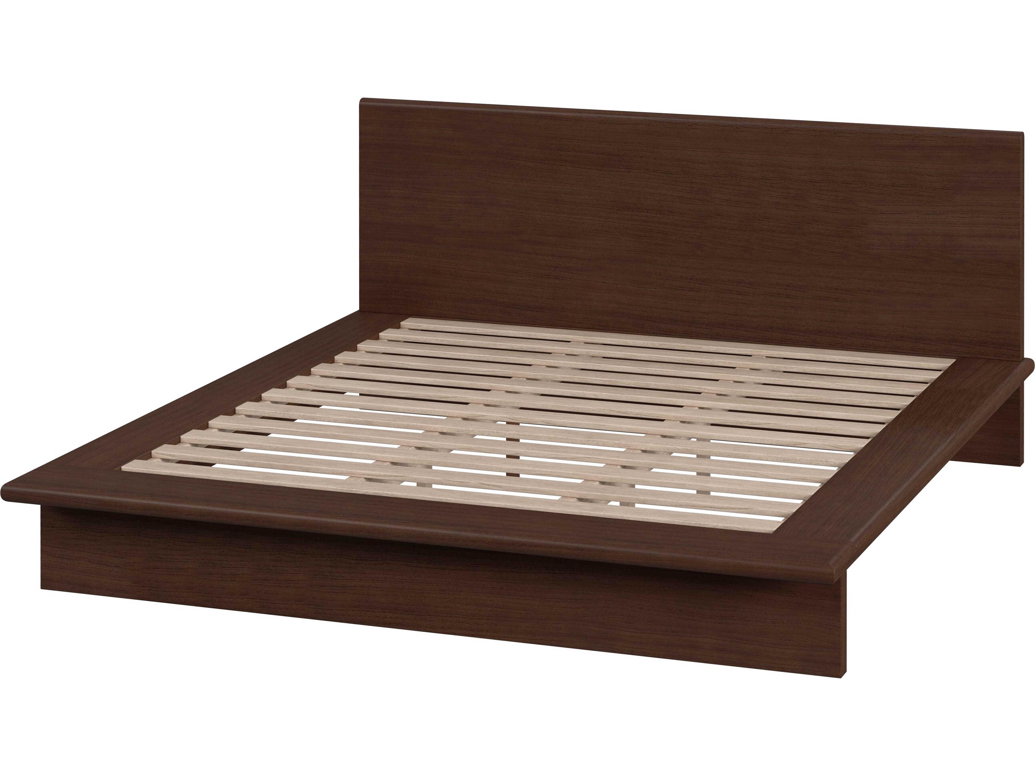 Butler Halmstad Brown Solid Wood King Platform Bed