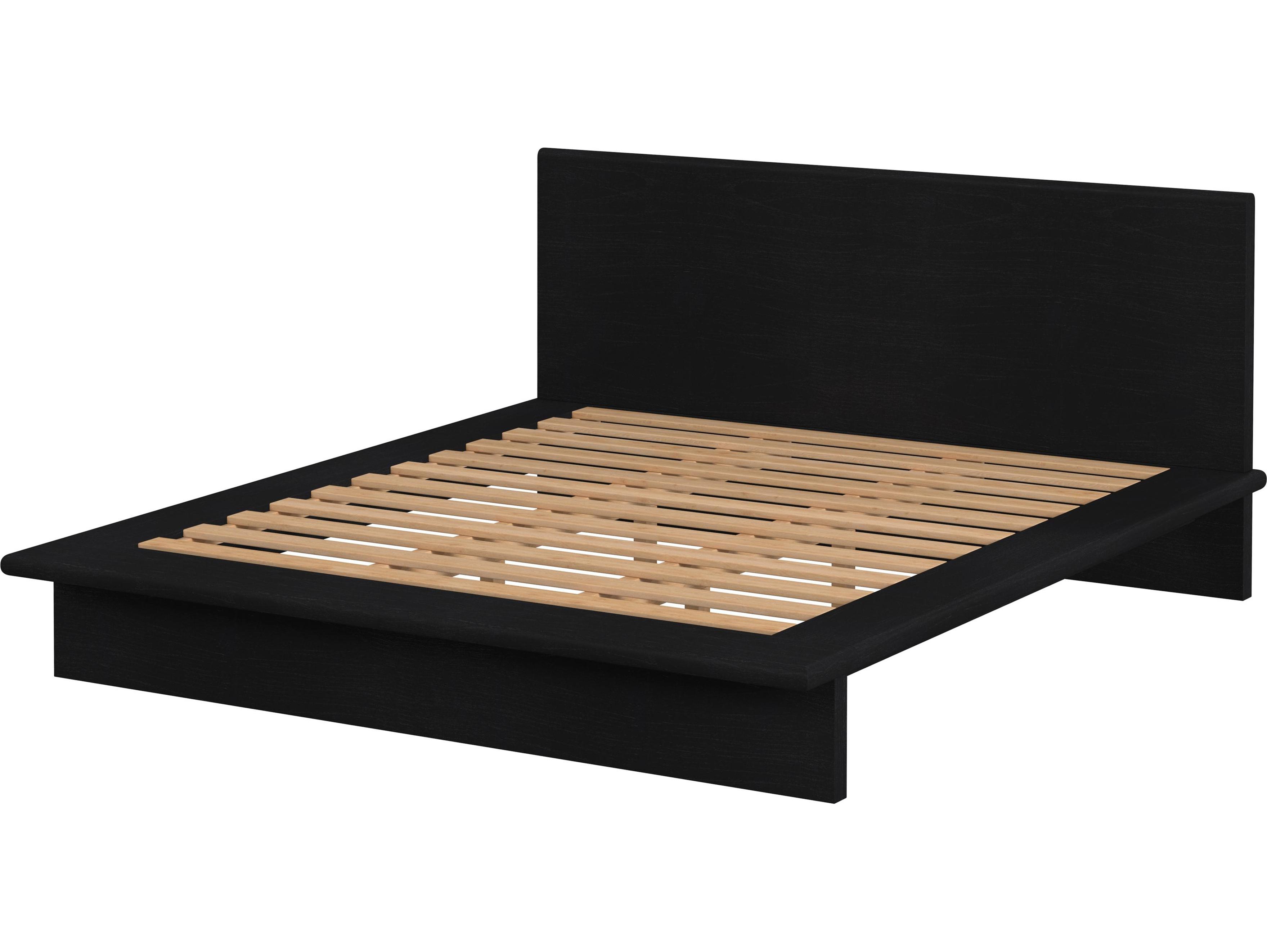 Butler Halmstad Black Mindi Wood King Platform Bed