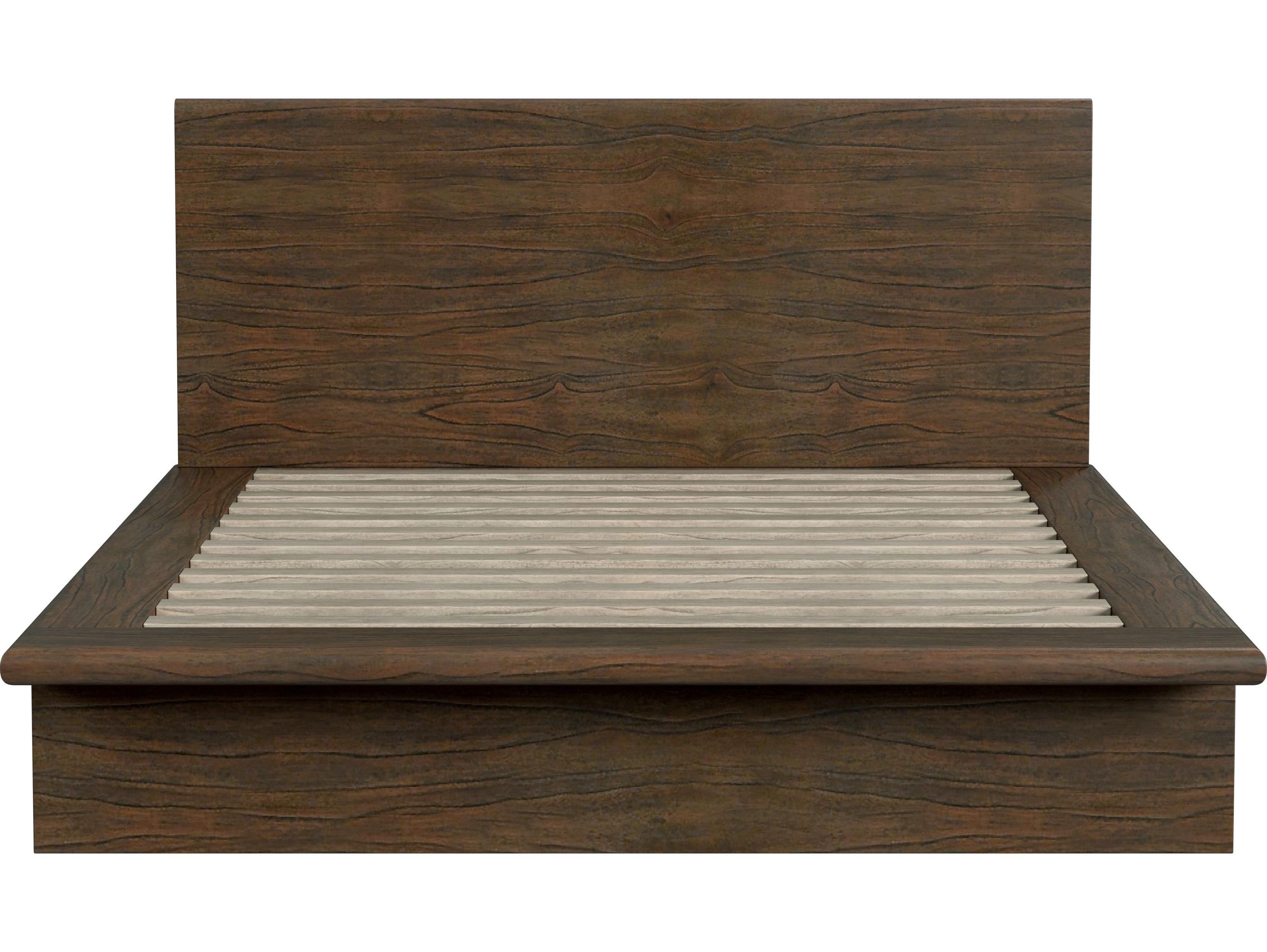 Butler Halmstad Walnut Brown Mindi Wood Queen Platform Bed