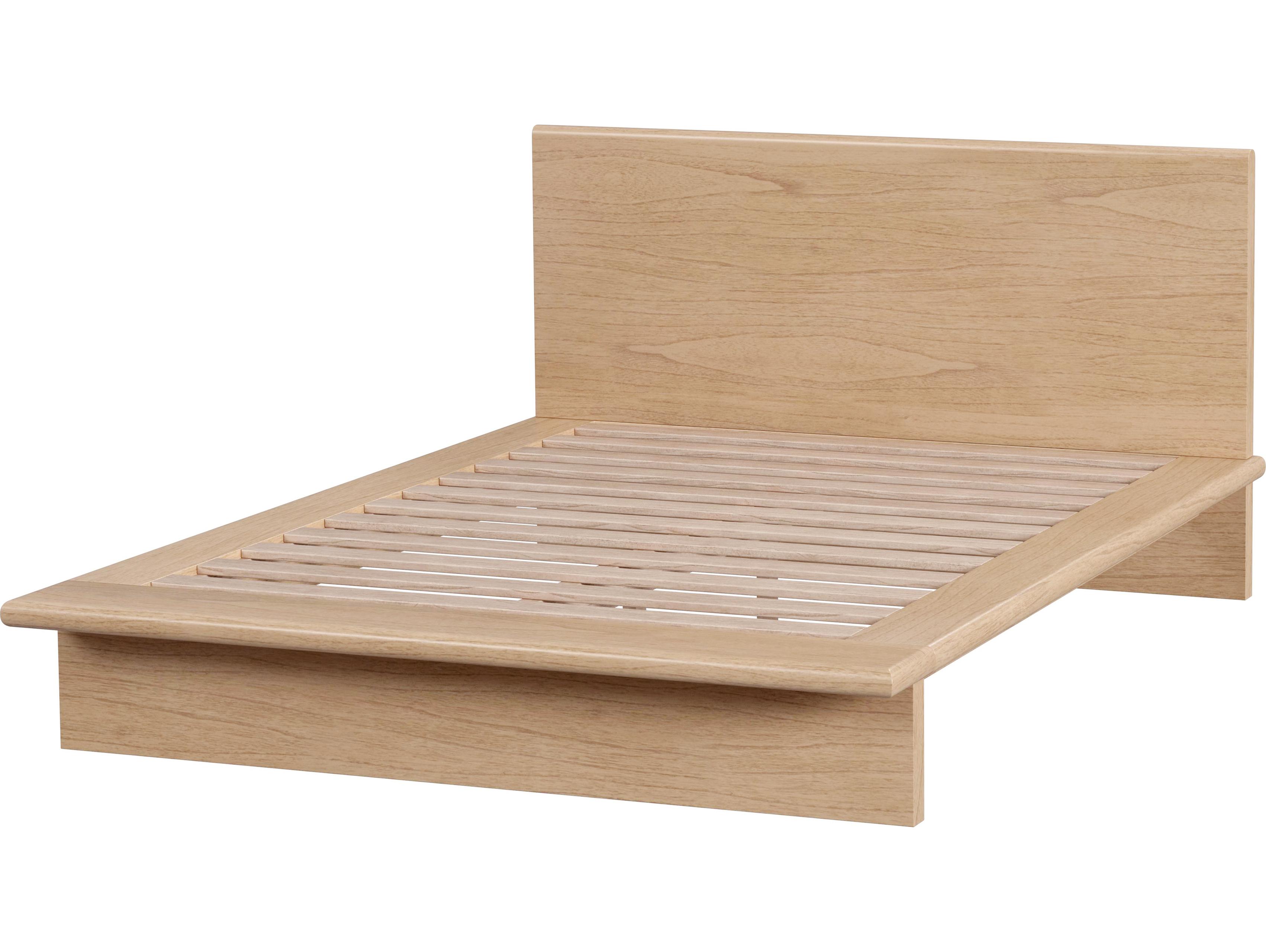 Butler Halmstad Blonde Oak Natural Mindi Wood Queen Platform Bed