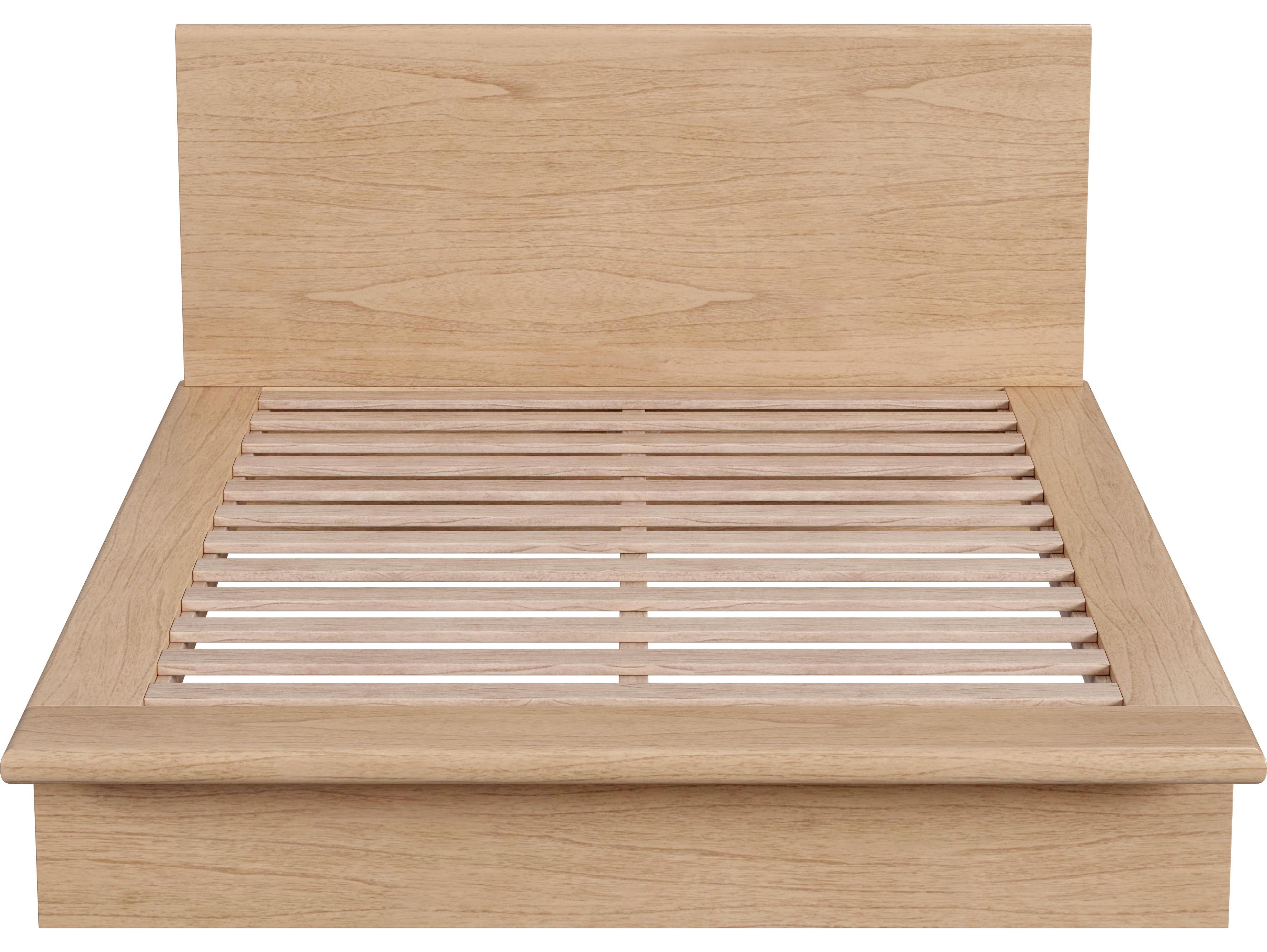 Butler Halmstad Blonde Oak Natural Mindi Wood Queen Platform Bed