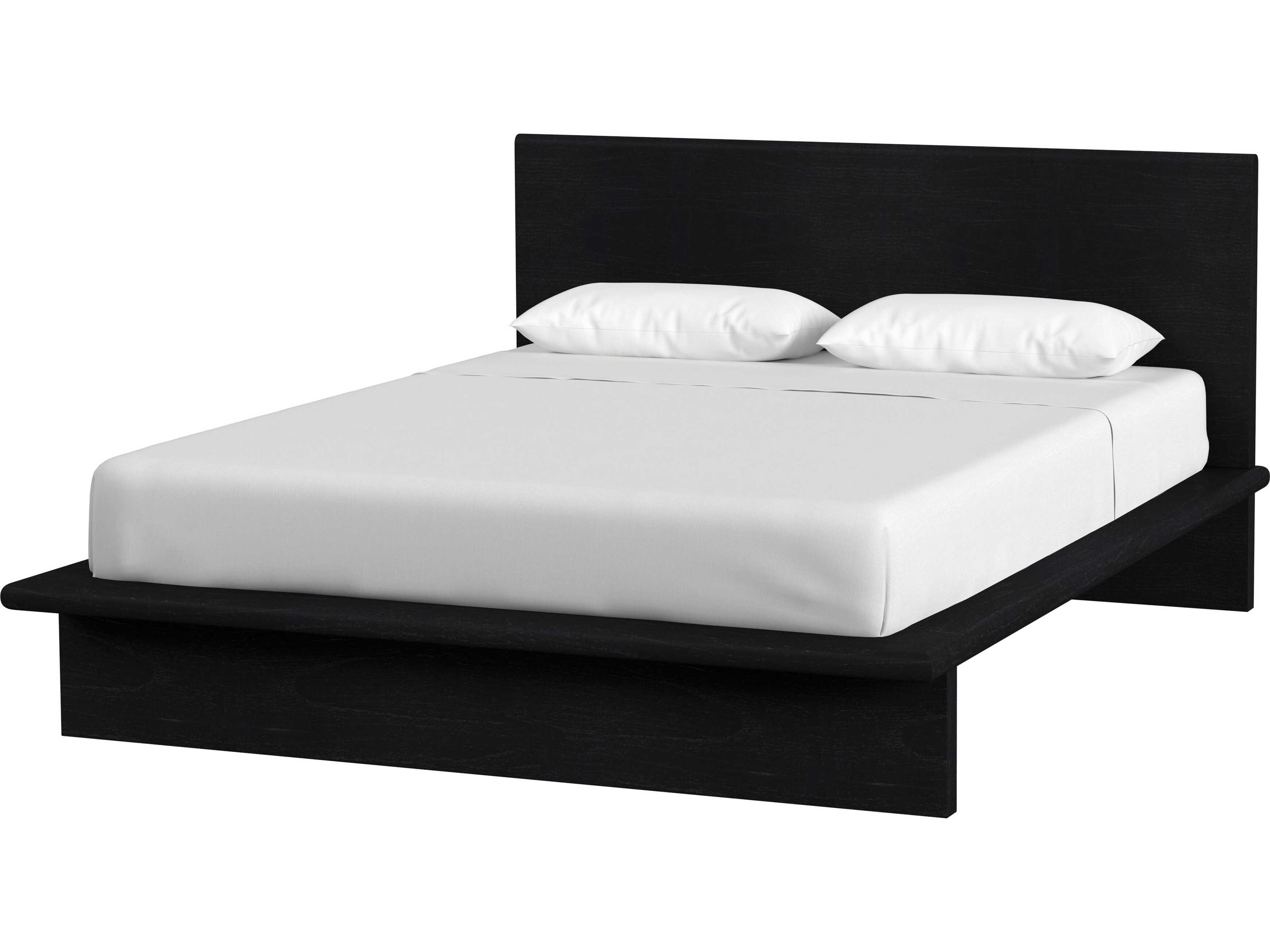 Butler Halmstad Black Solid Wood Queen Platform Bed