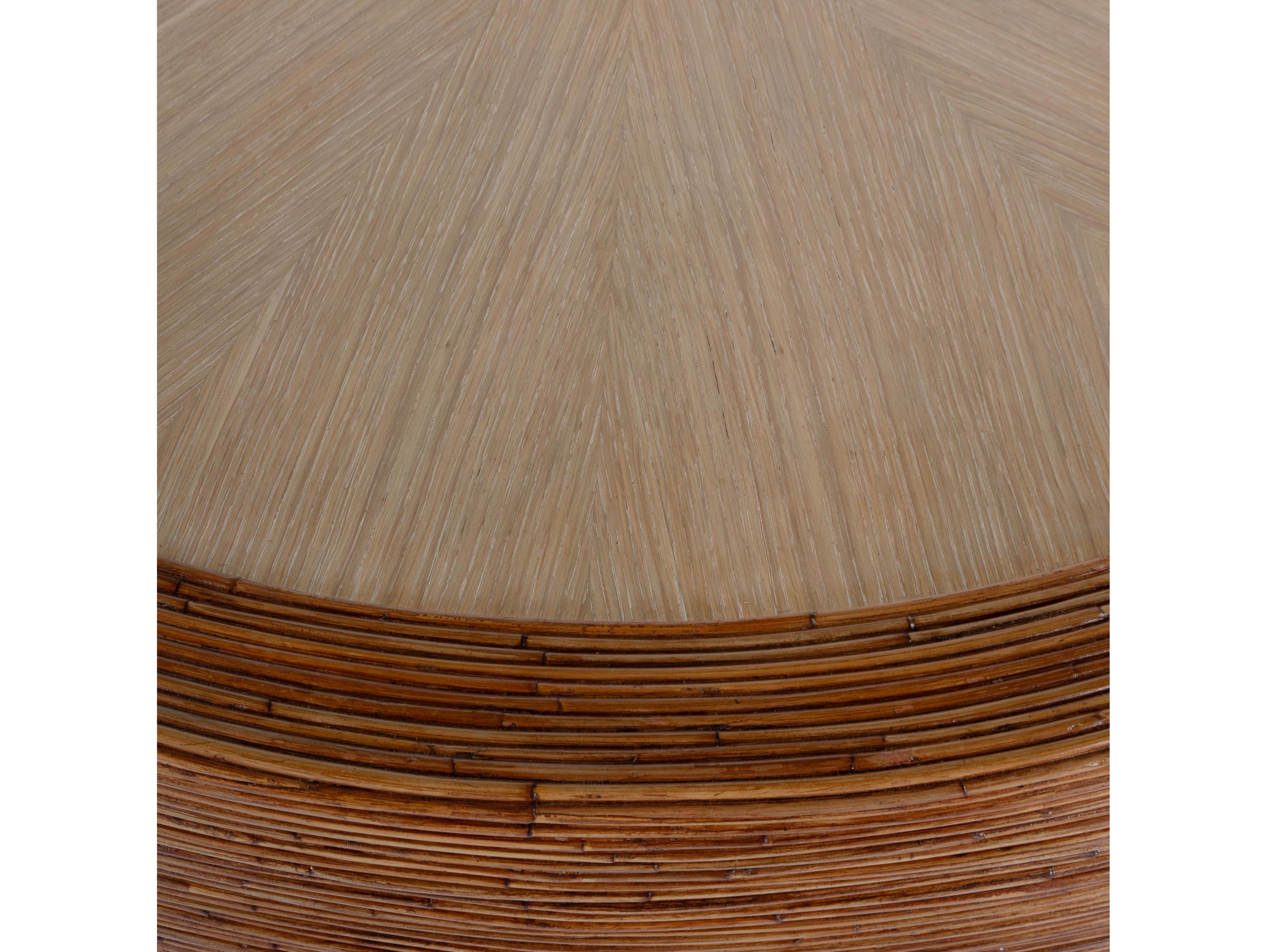 Butler Harding Round Wood Brown Coffee Table