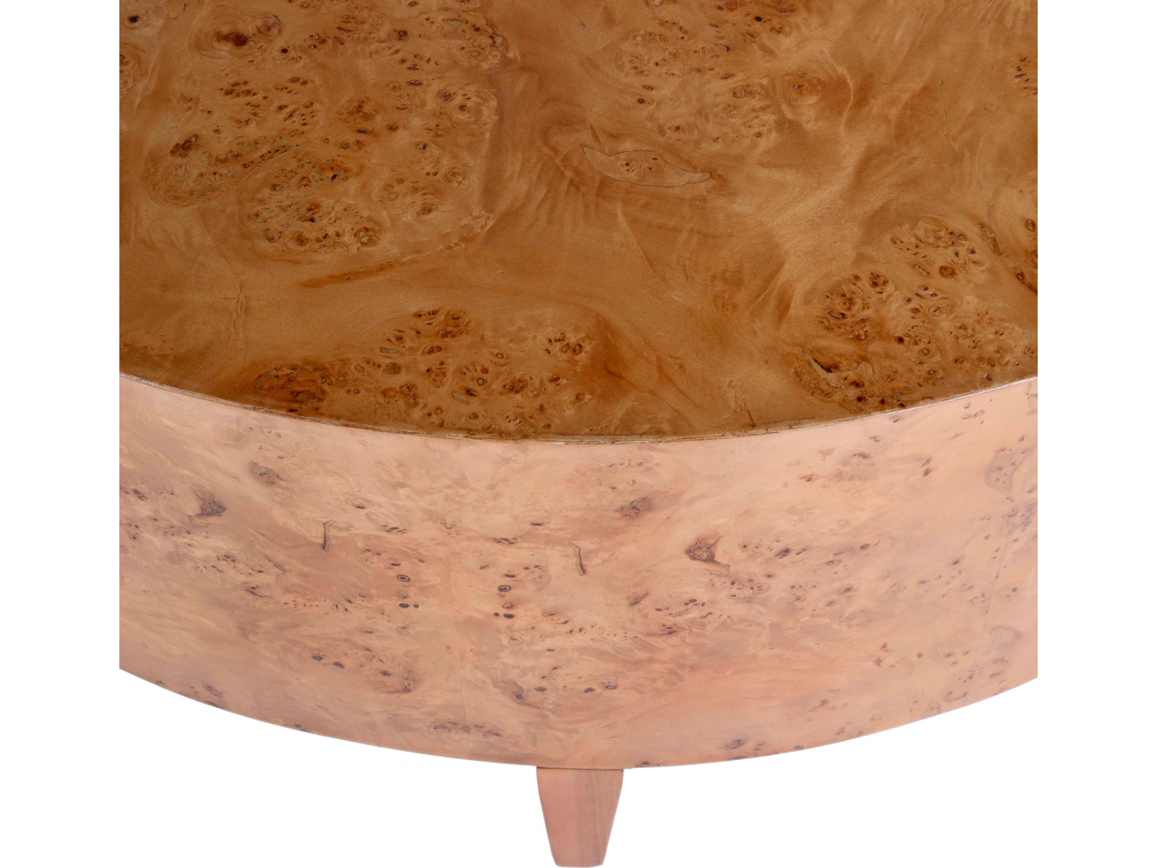 Butler Billie Round Wood Brown Coffee Table