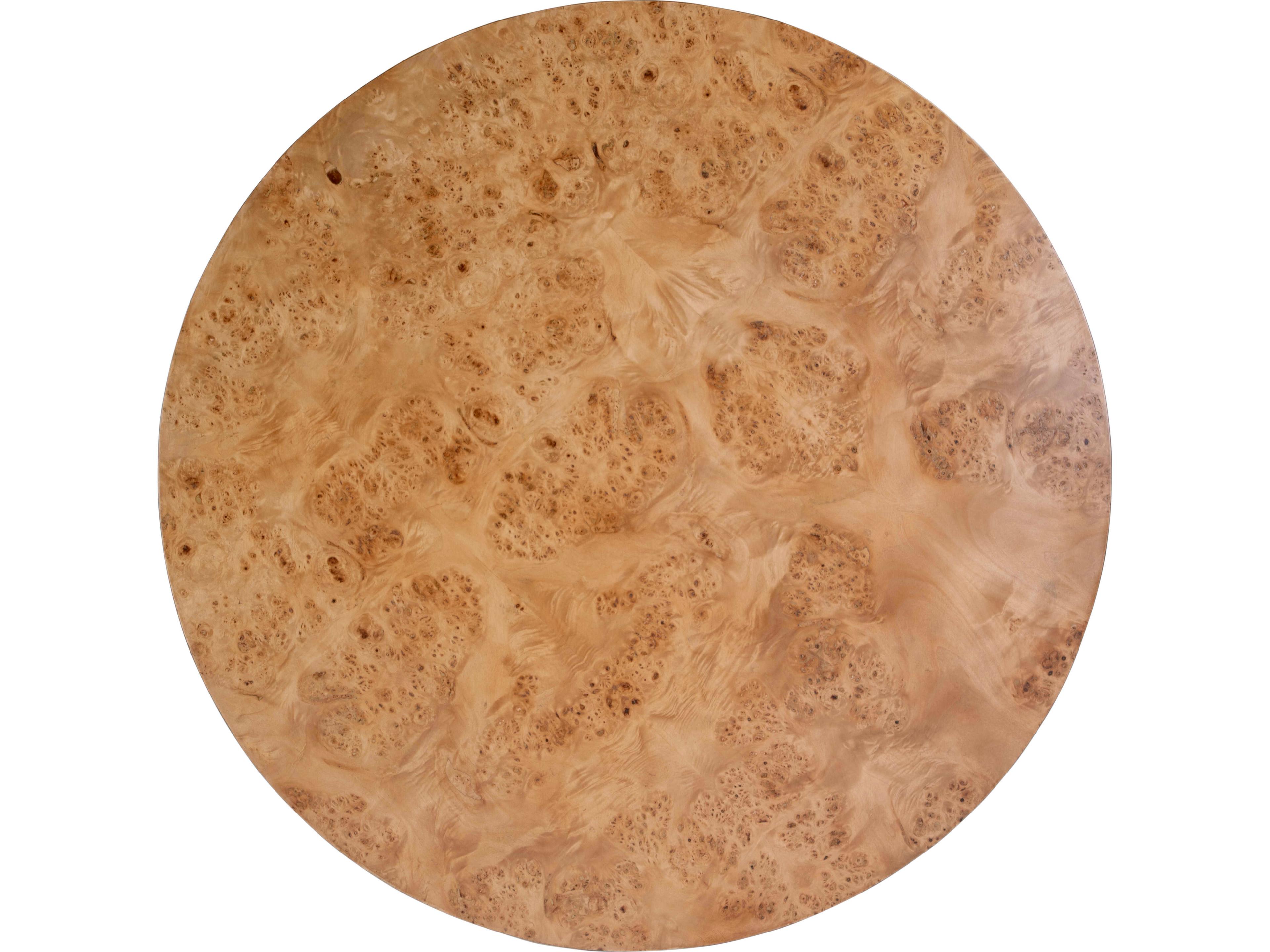 Butler Billie Round Wood Brown Coffee Table