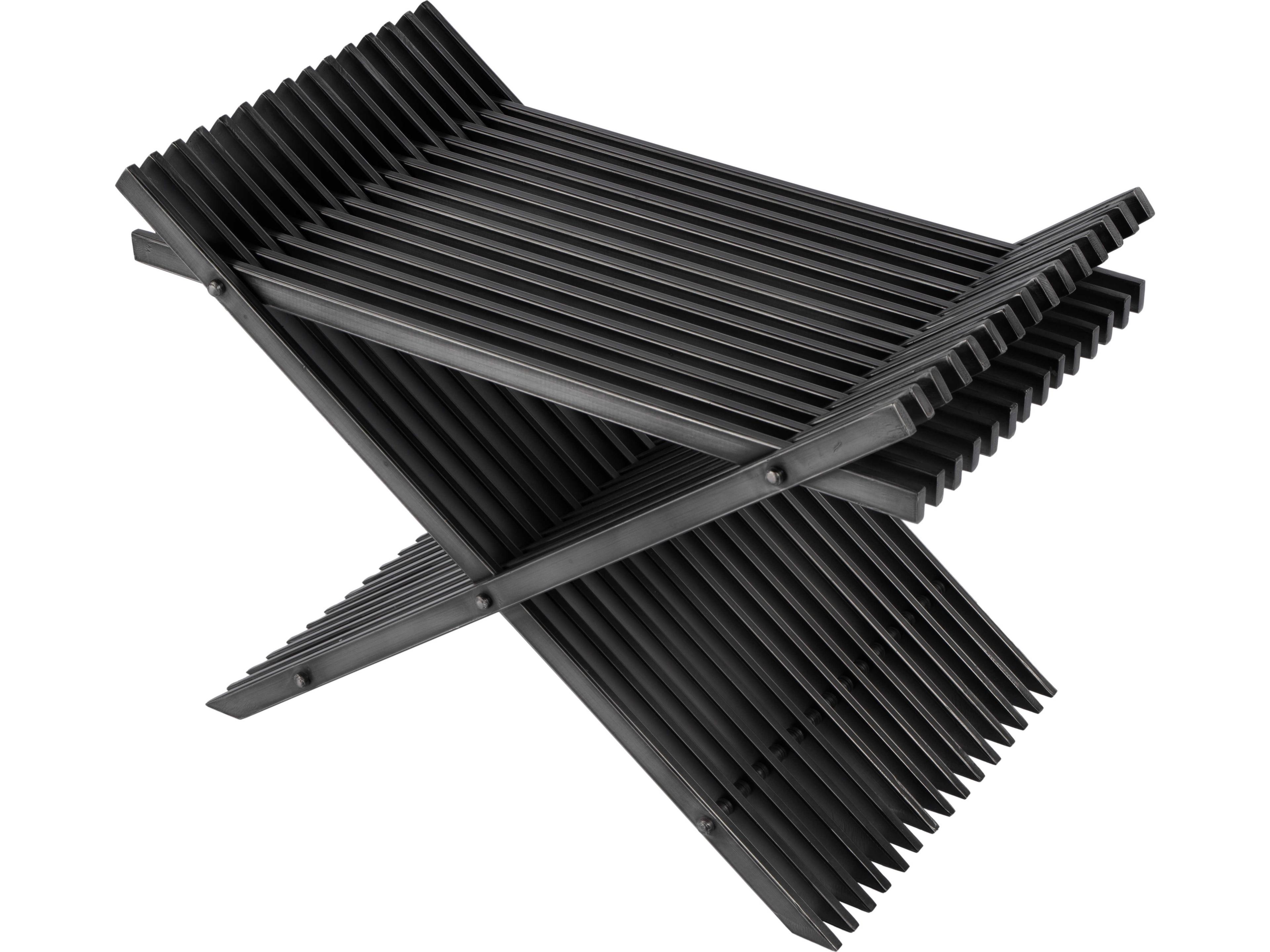 Butler Lucan Black Accent Stool