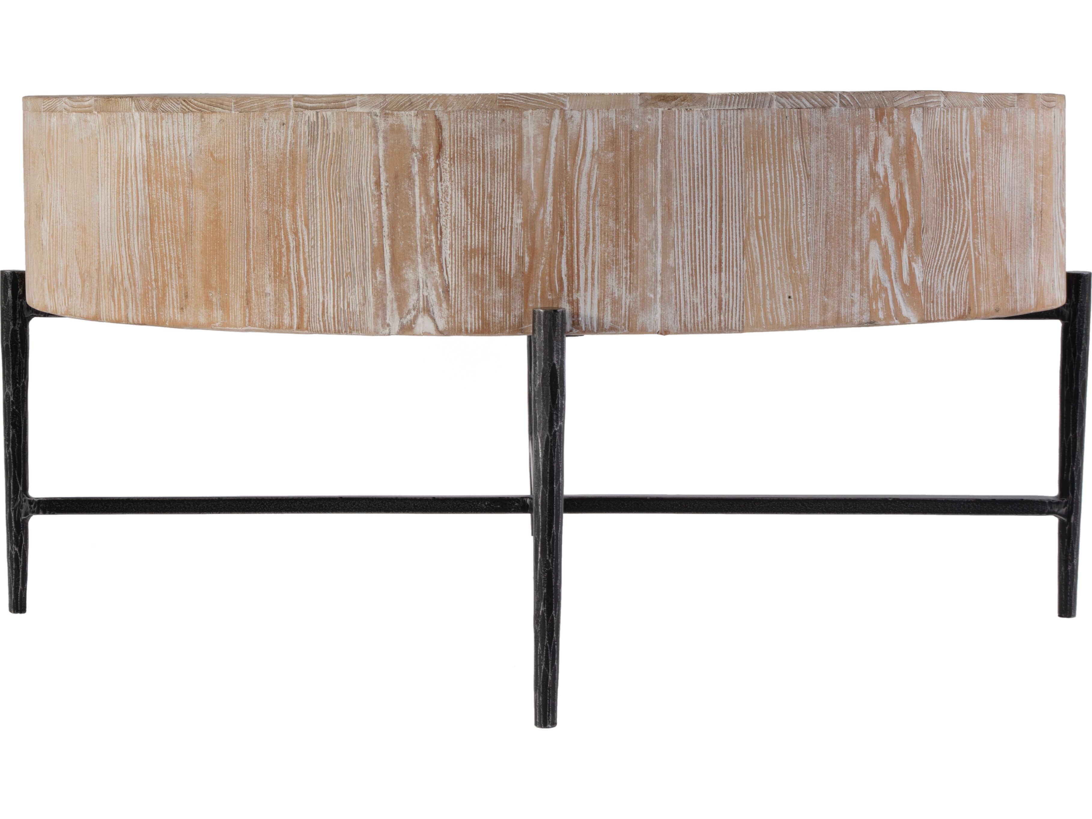 Butler Akemi Round Wood Light Brown Coffee Table