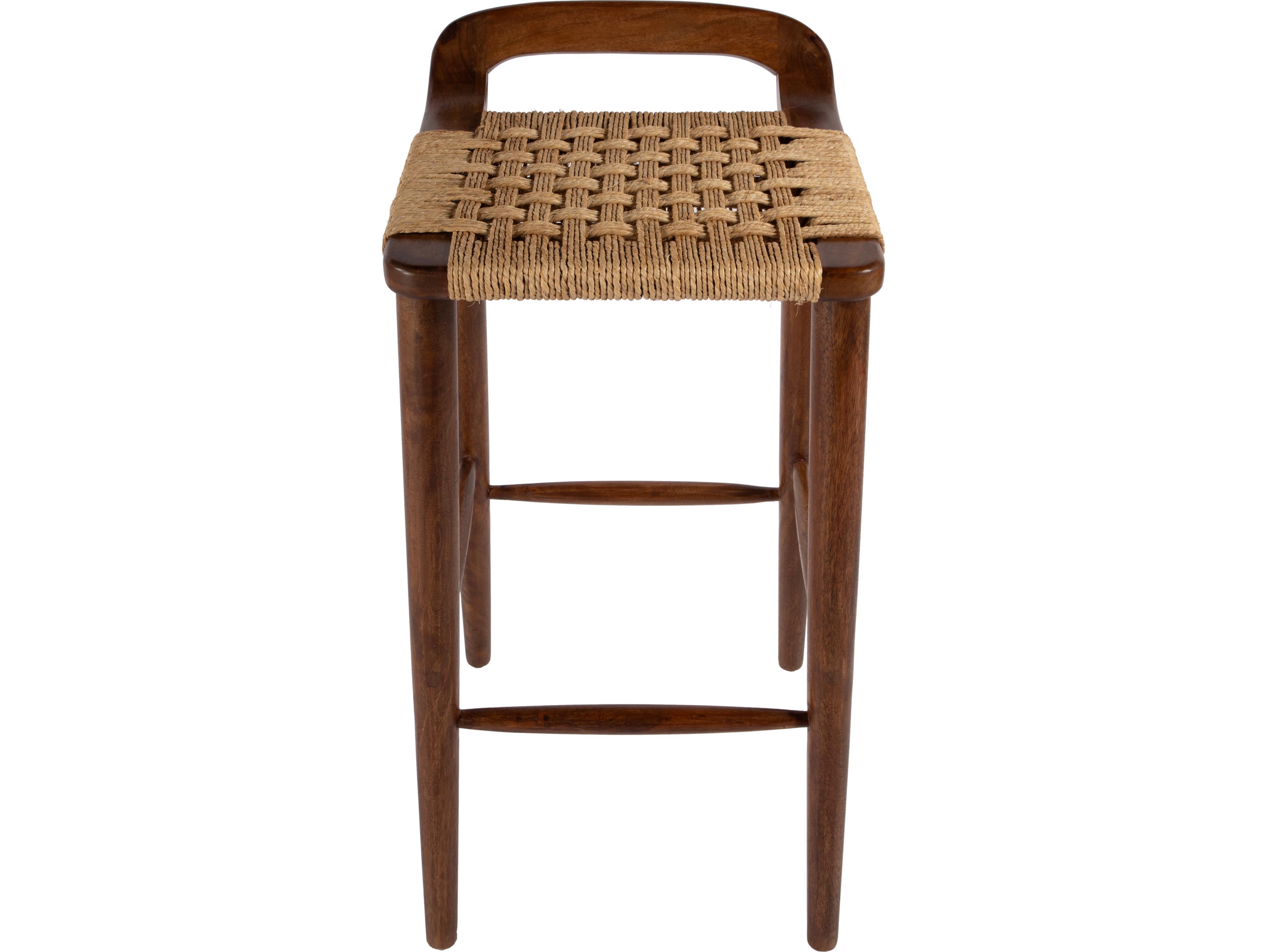 Butler Luna Brown Mango Wood Bar Stool