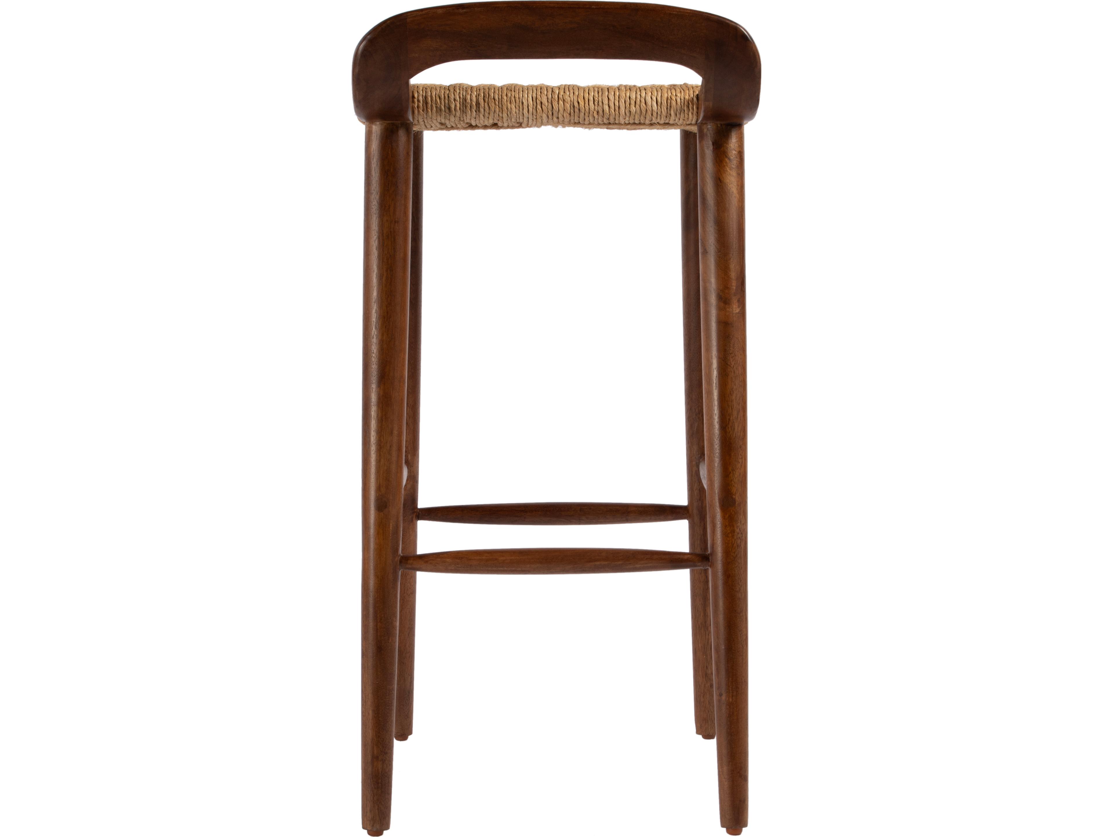 Butler Luna Brown Mango Wood Bar Stool