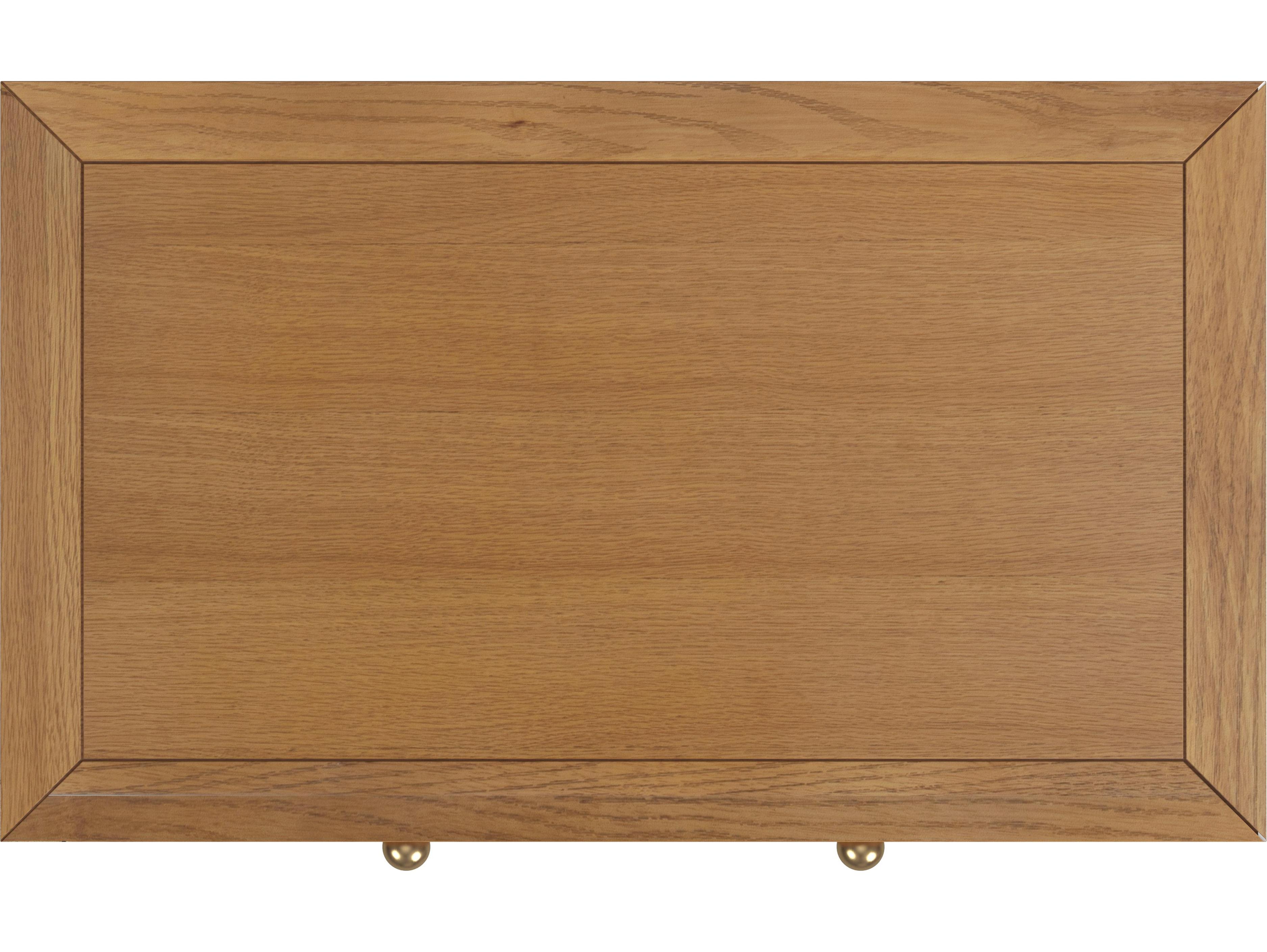 Butler Nora 3-Drawers Oak Wood Nightstand