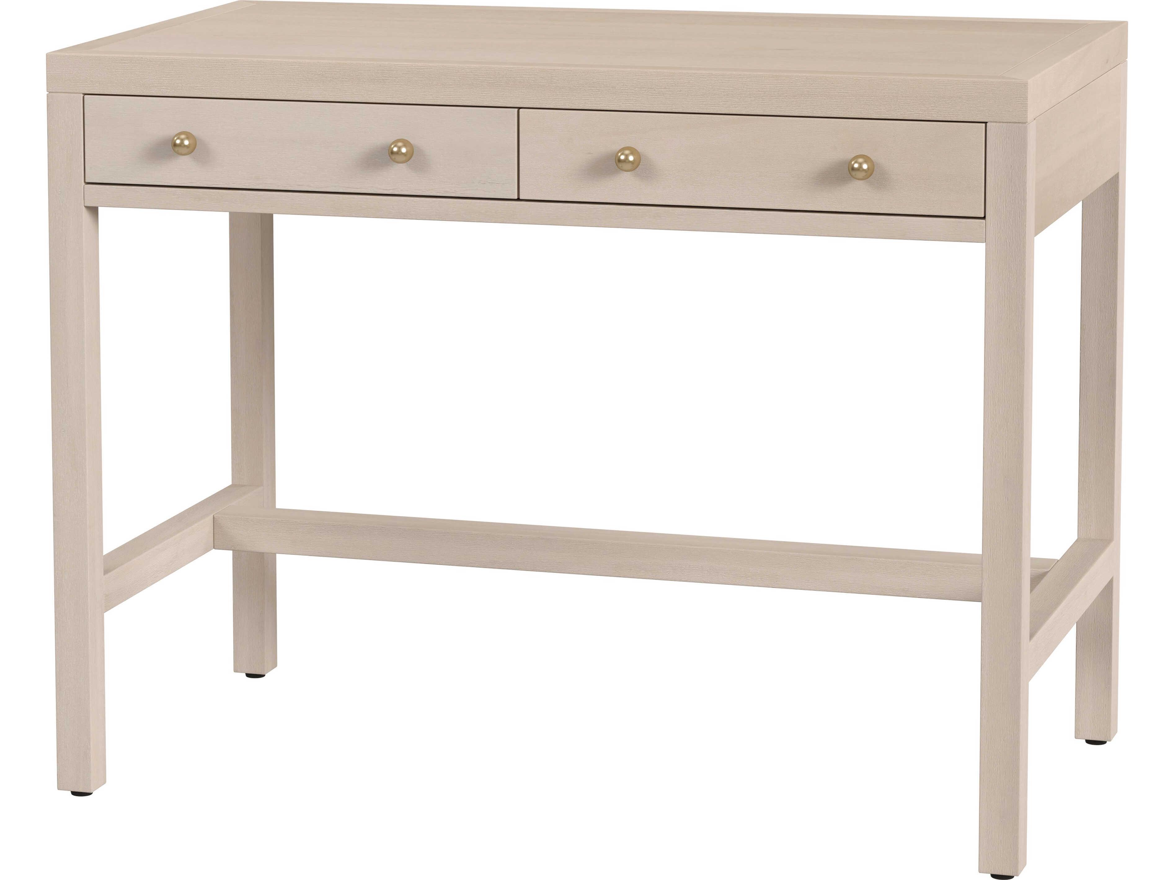 Butler Nora Taupe Gray Solid Wood Writing Desk