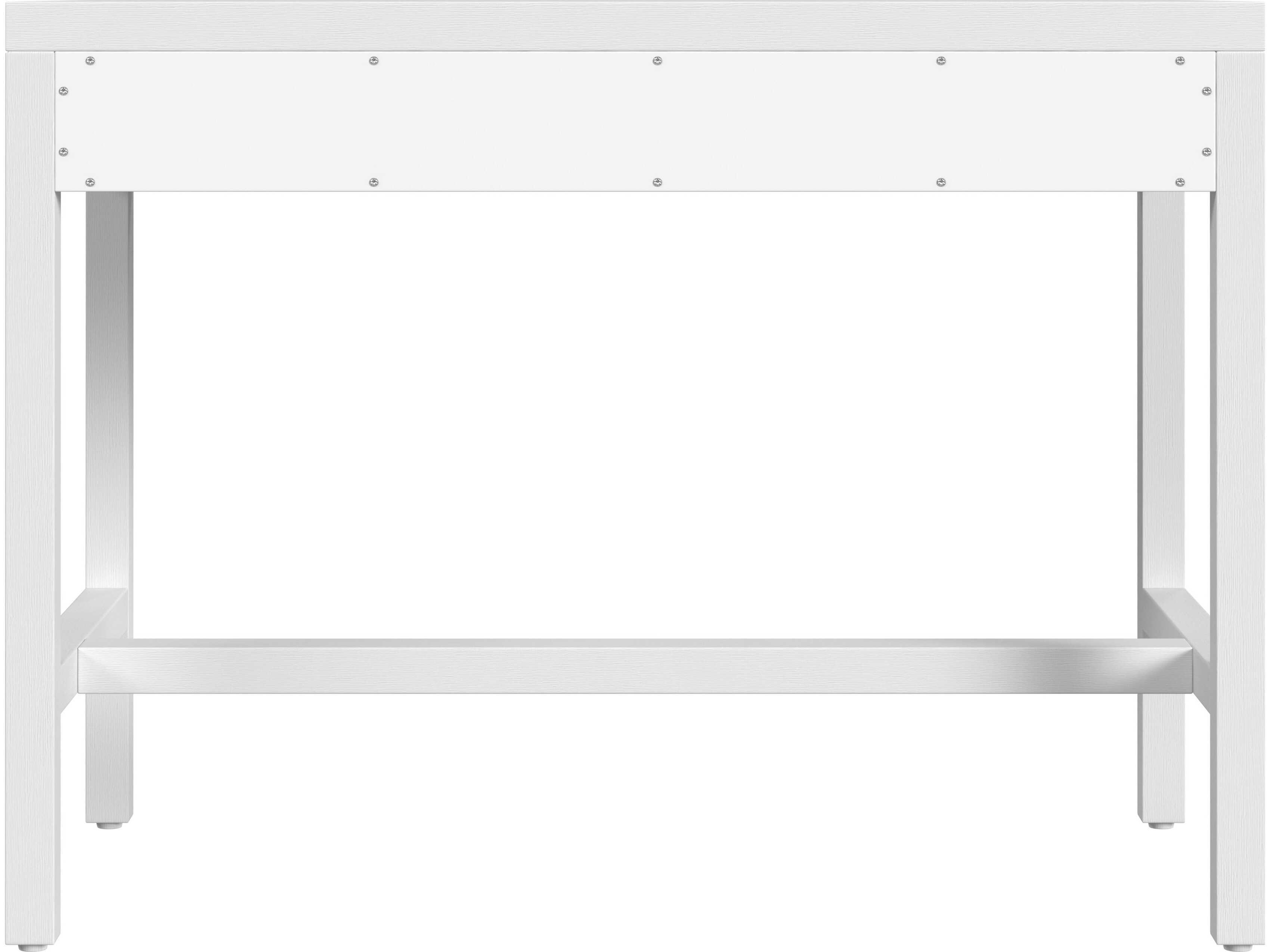 Butler Nora White Acacia Wood Writing Desk