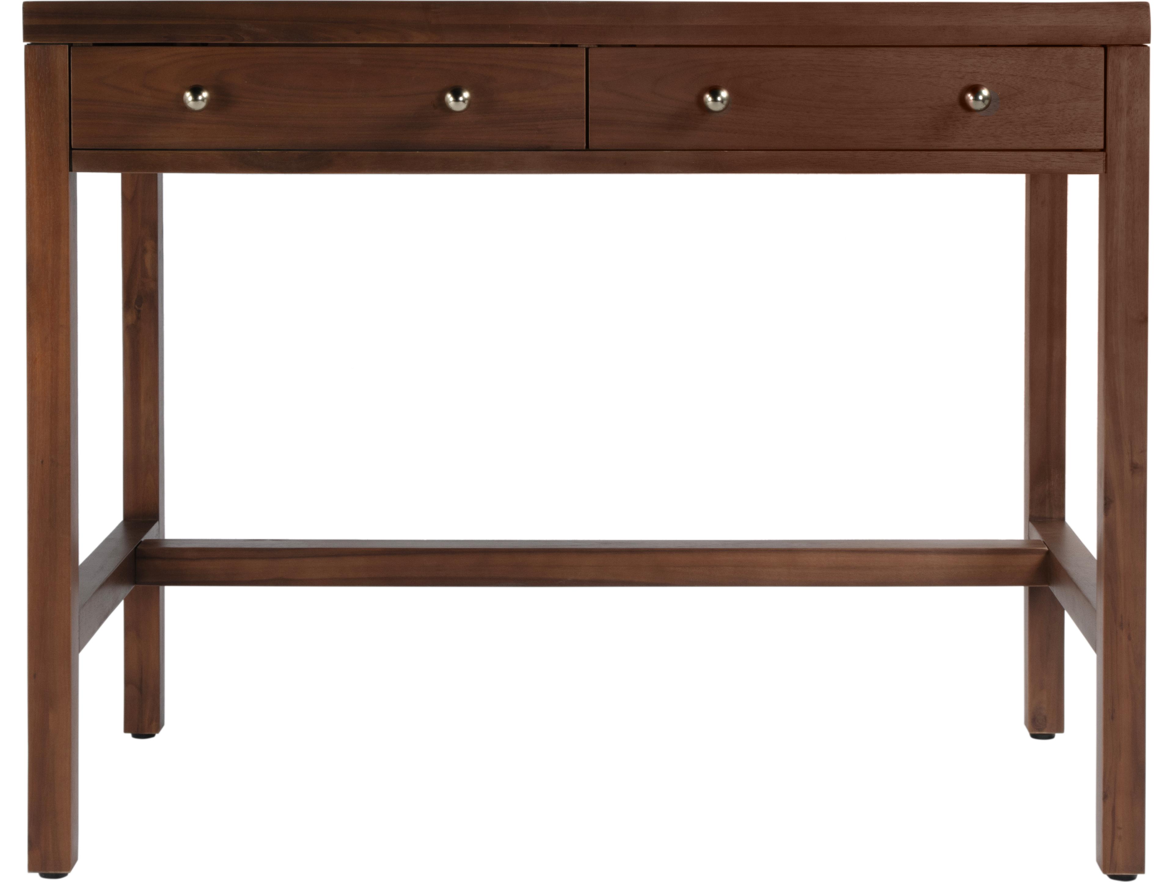Butler Nora Walnut Brown Acacia Wood Writing Desk