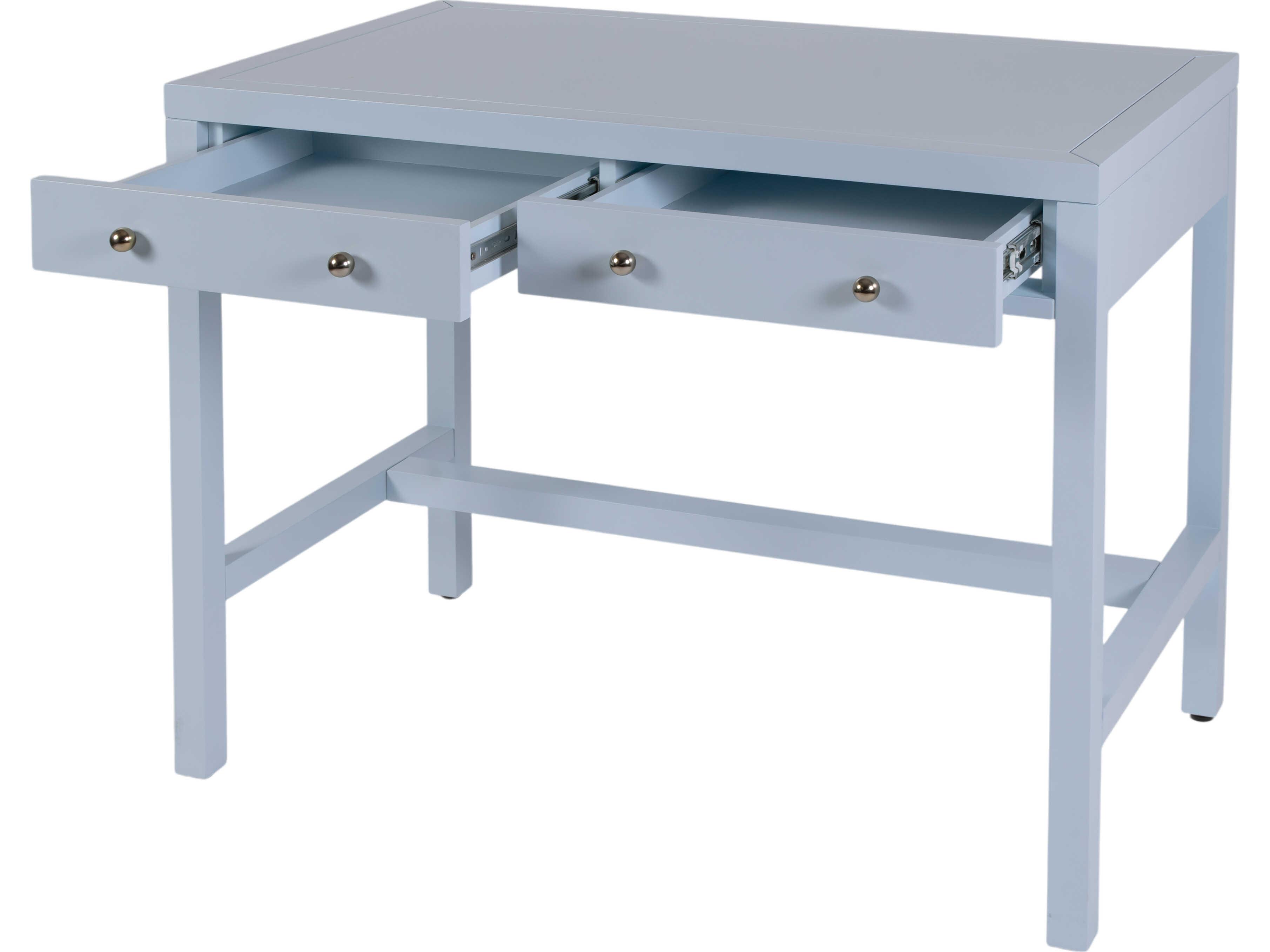 Butler Nora Light Blue Acacia Wood Writing Desk