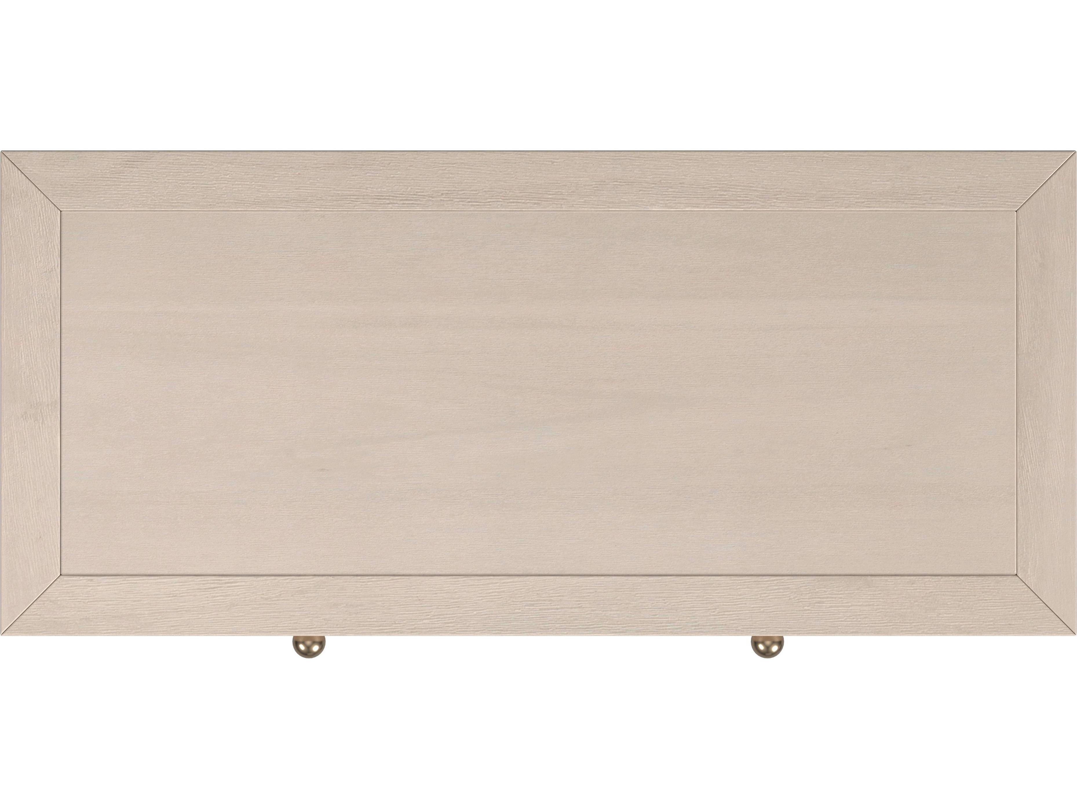 Butler Nora Antique Taupe Beige Acacia Wood Accent Cabinet