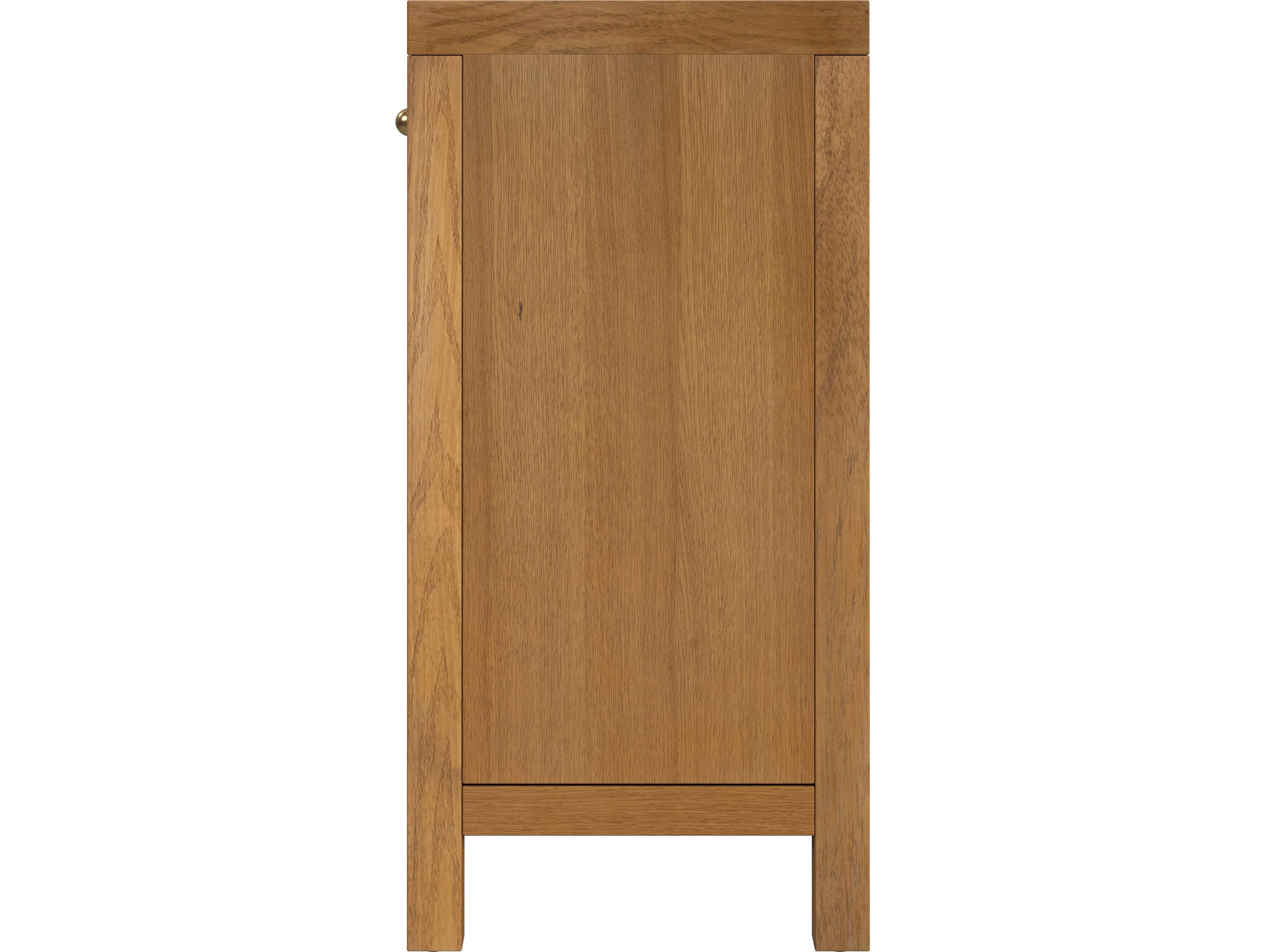 Butler Nora Light Natural Oak Wood Accent Cabinet