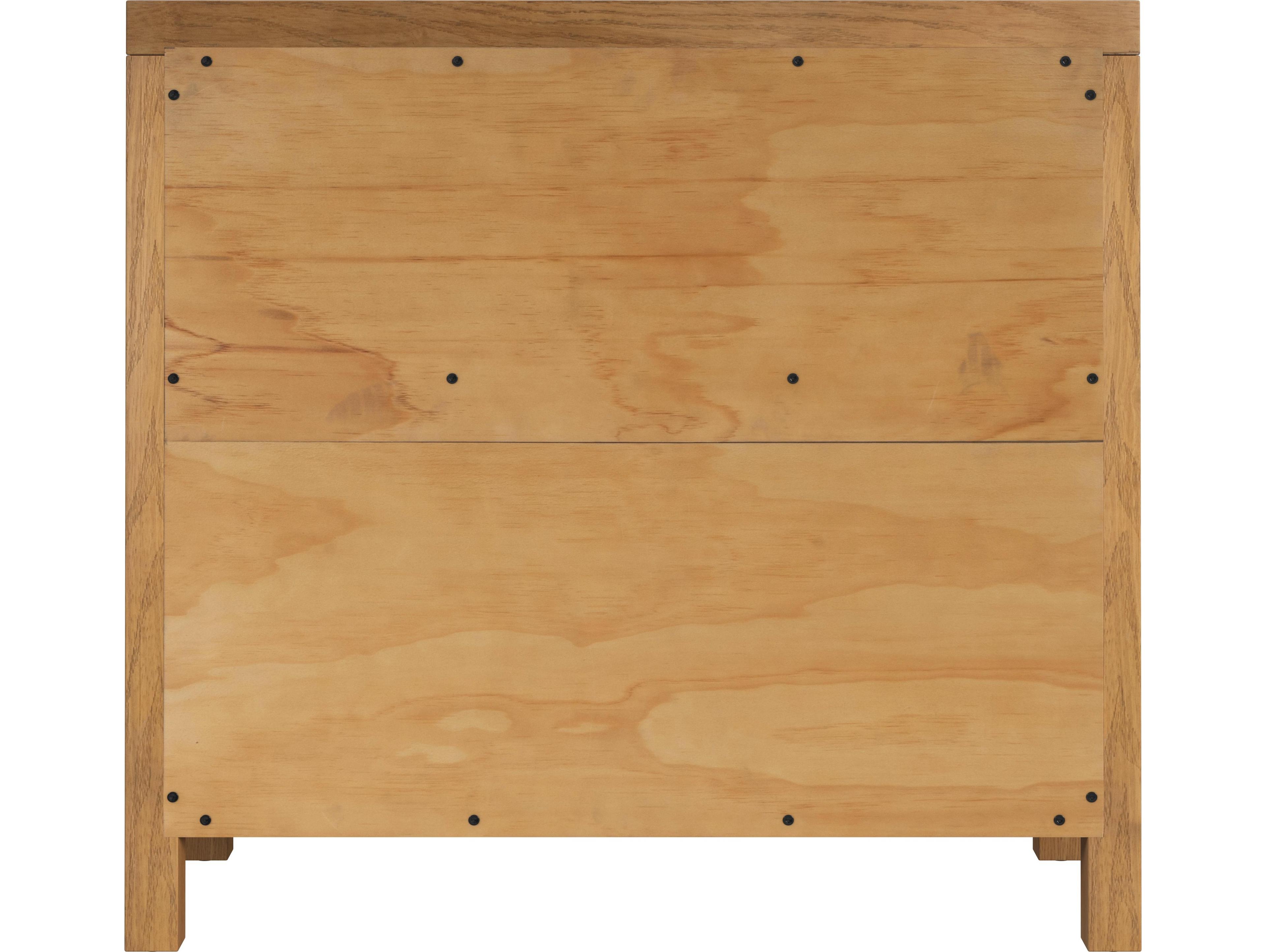 Butler Nora Light Natural Oak Wood Accent Cabinet