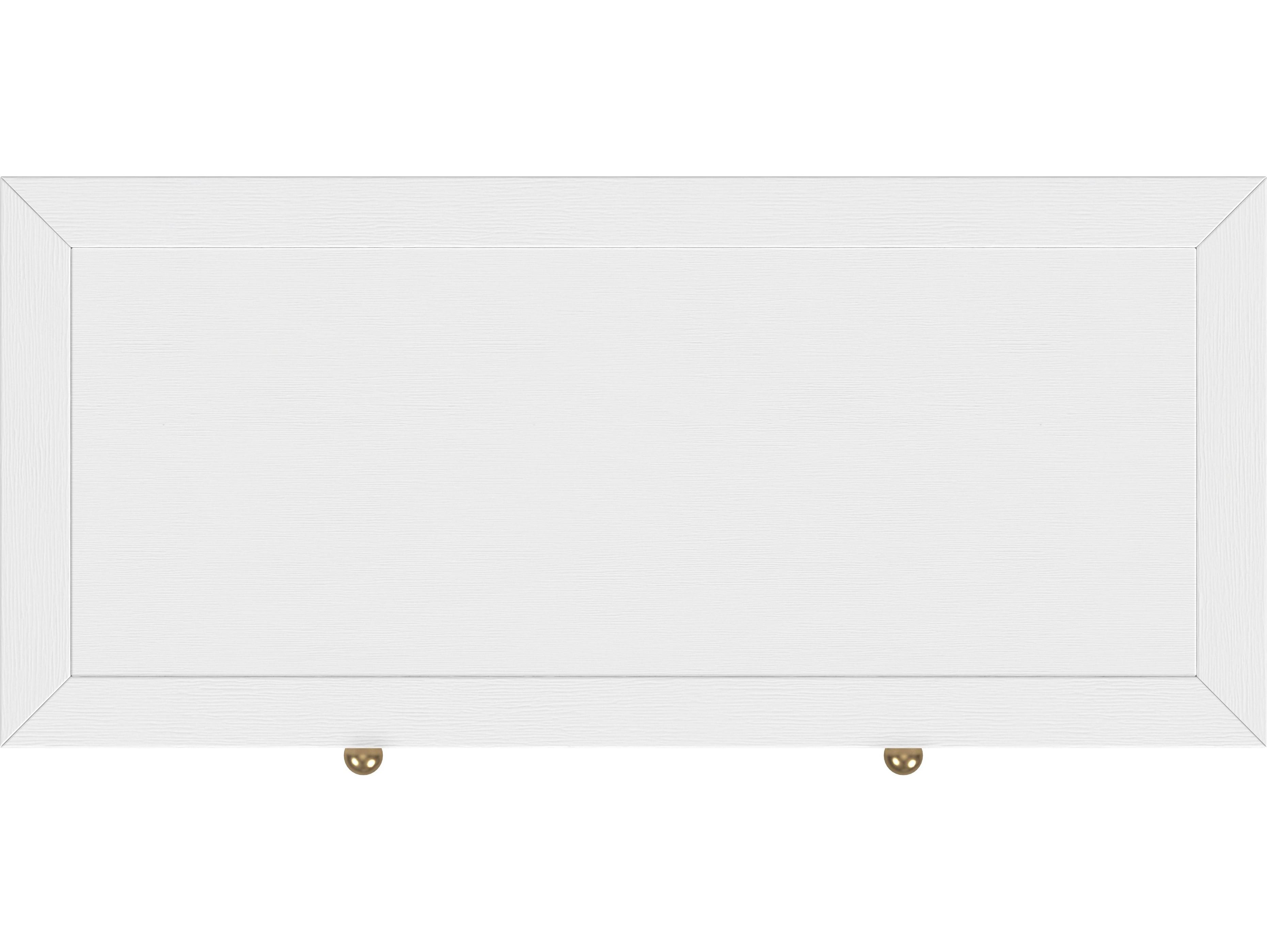 Butler Nora White Acacia Wood Accent Cabinet