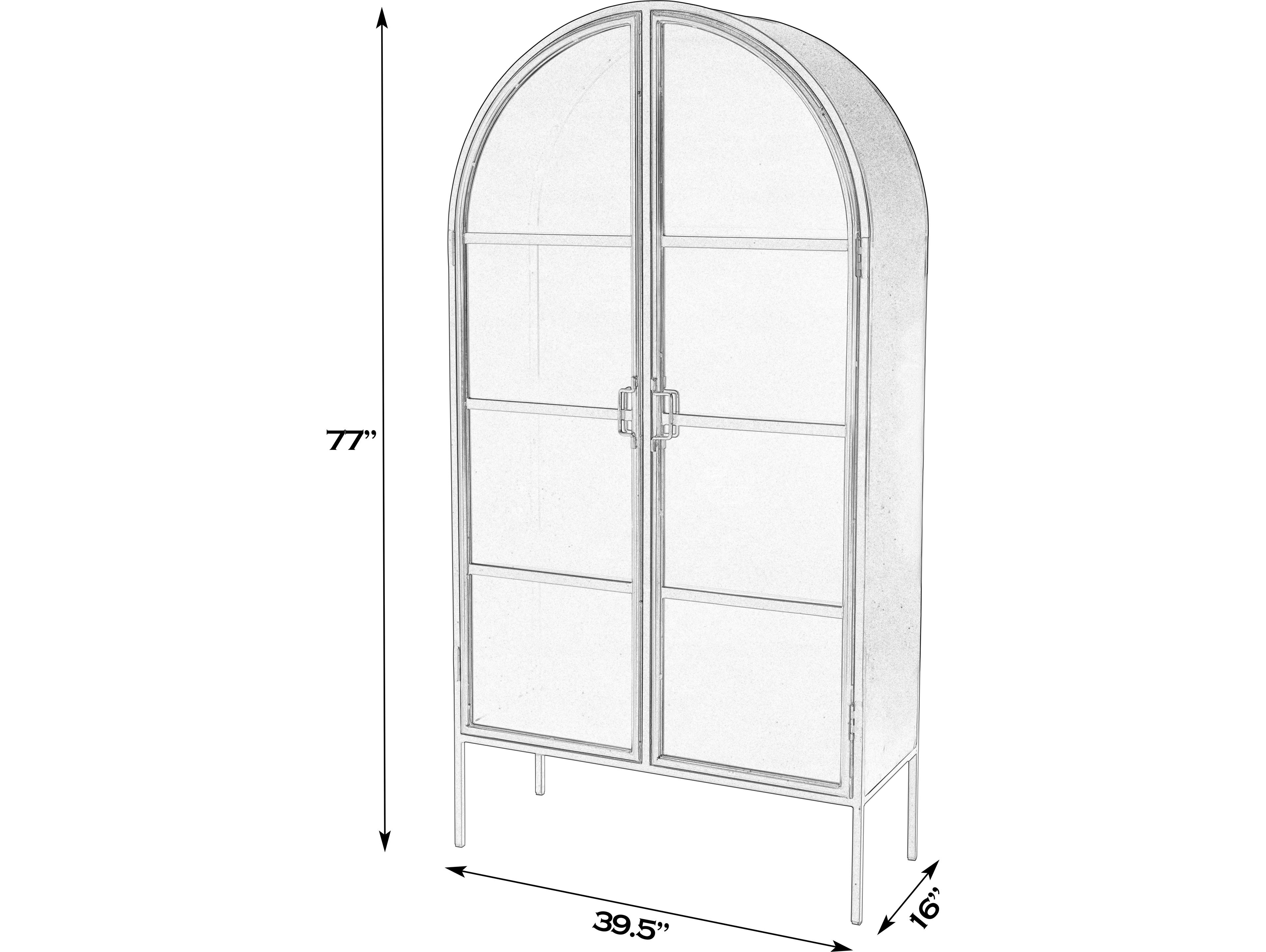 Butler Worthington Industrial Chic Display Cabinet