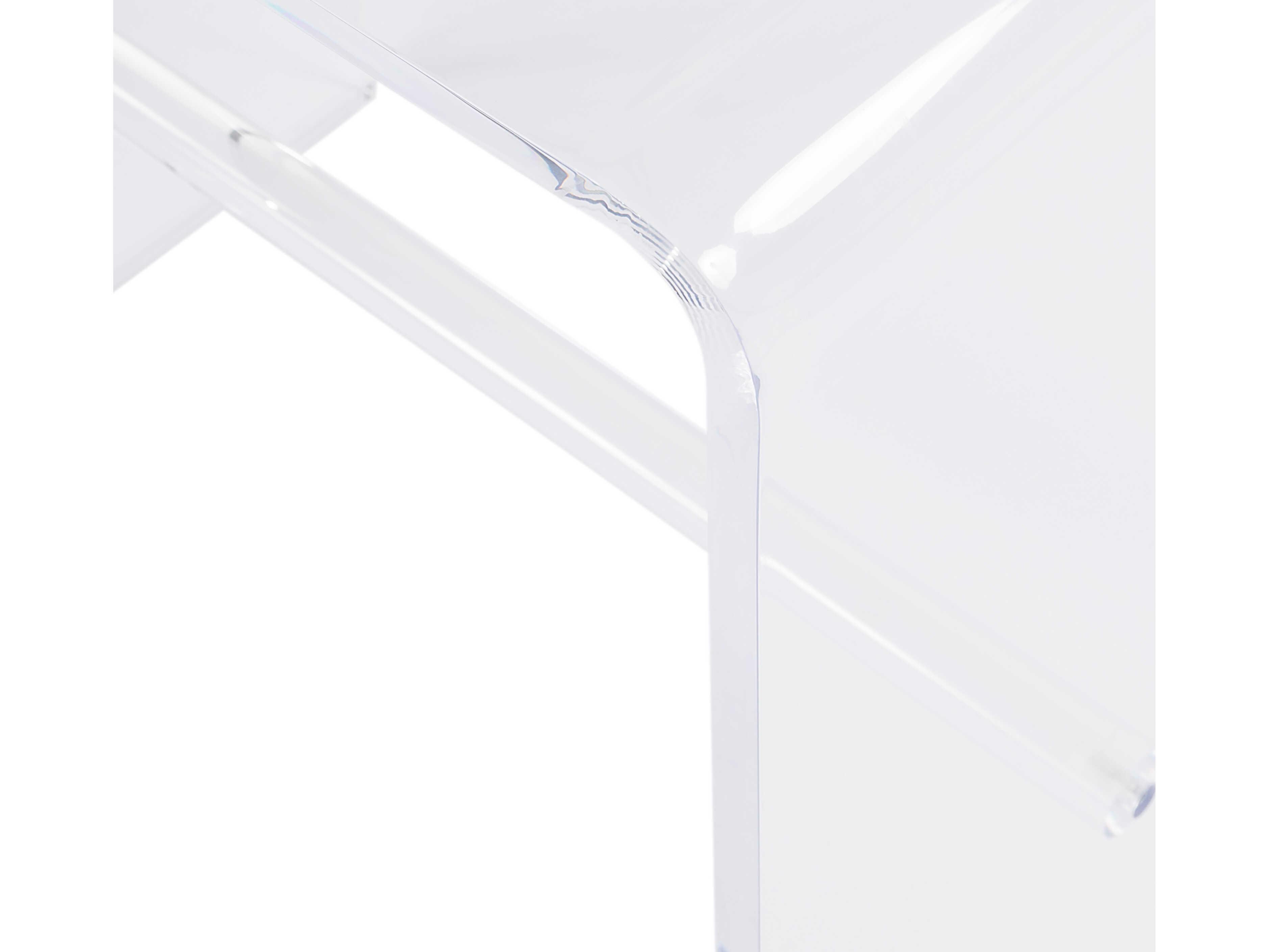 Butler Corsica Rectangular Acrylic Clear End Table